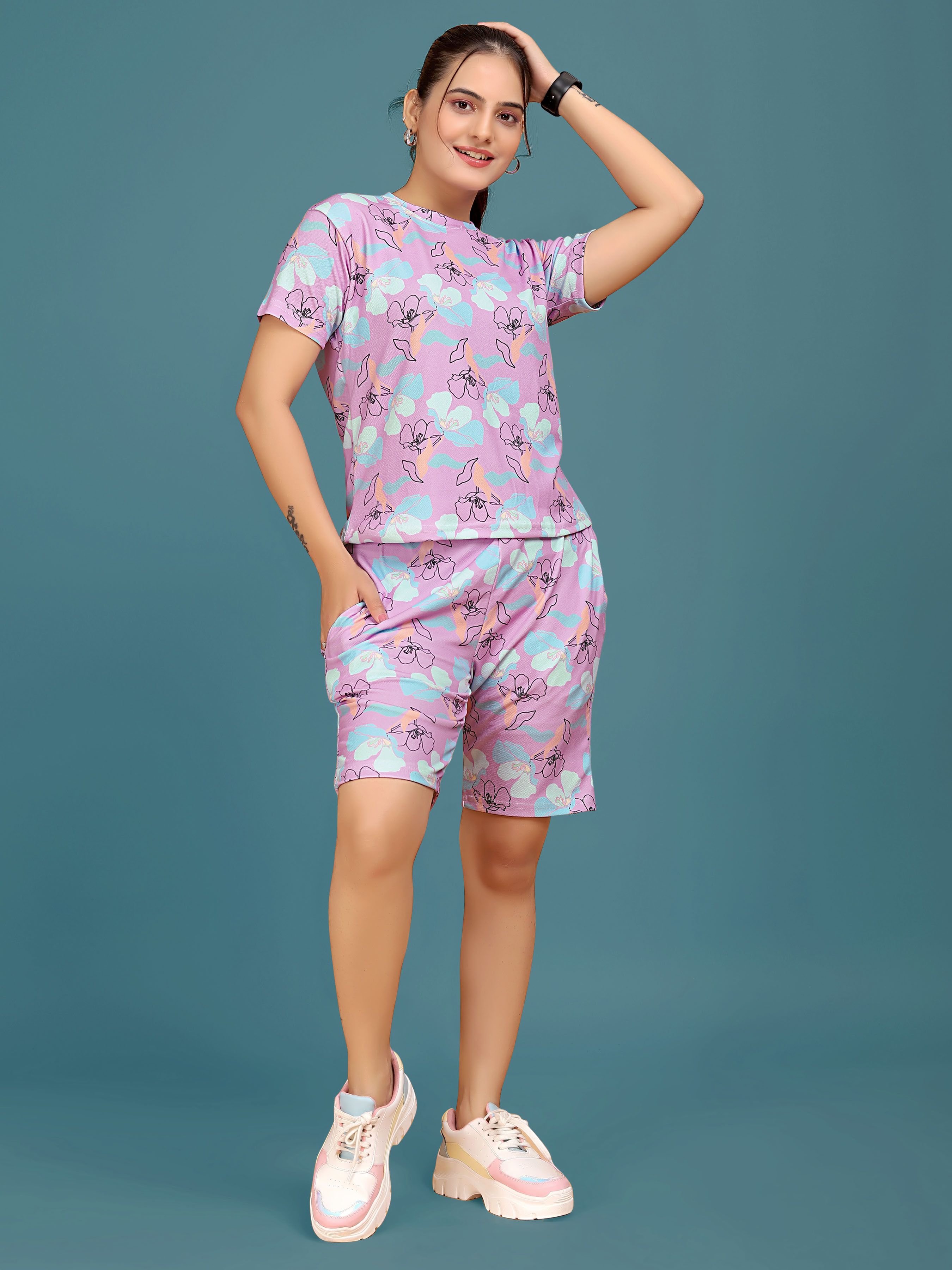 jk creation Printed Women Track Suit-picture-11