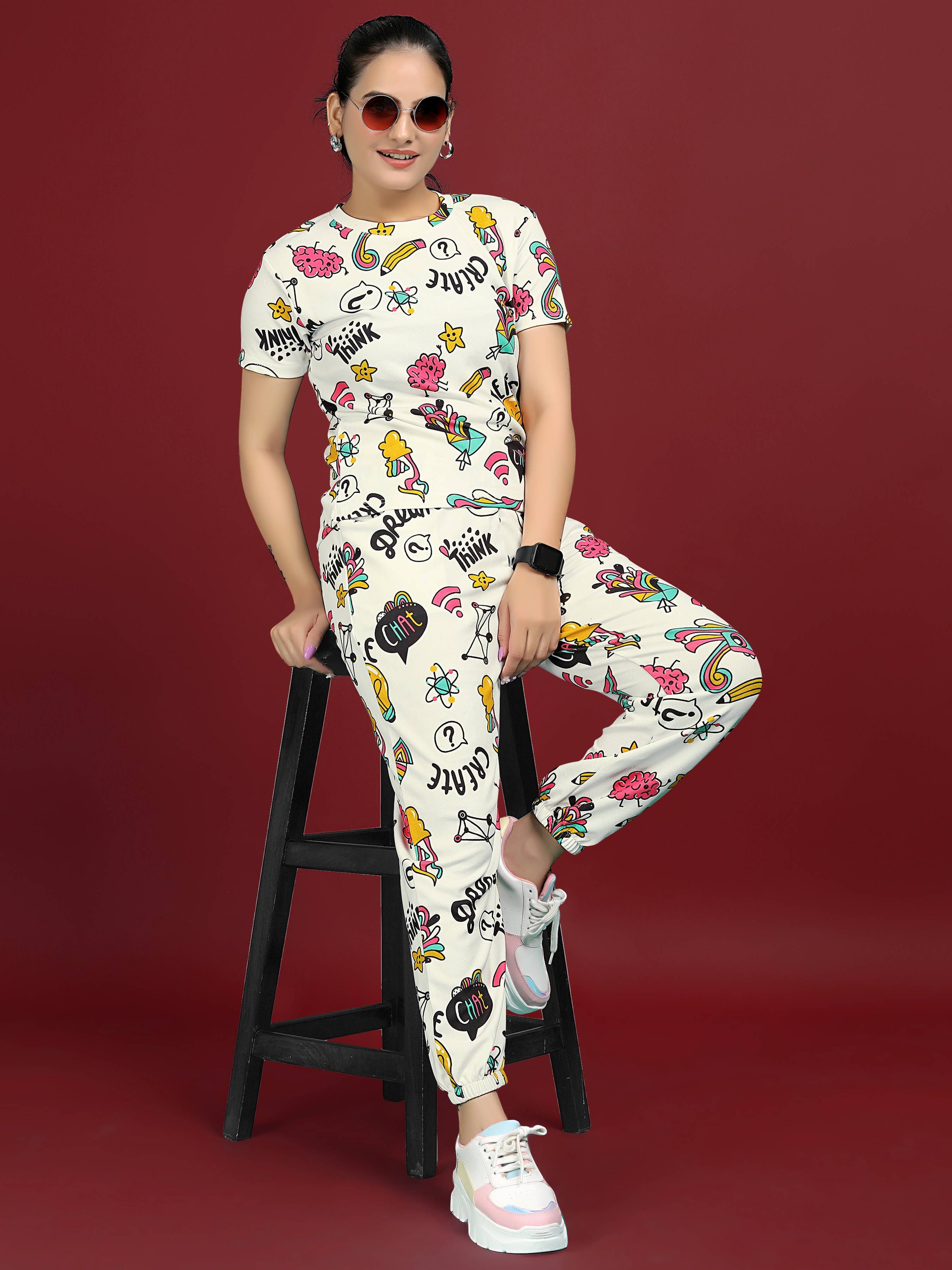 Printed Women Track Suit