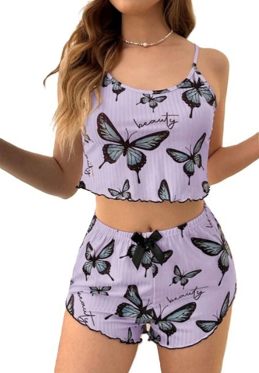 maurya Women Top & Shorts Set Multicolor Printed, Self Design-picture-29