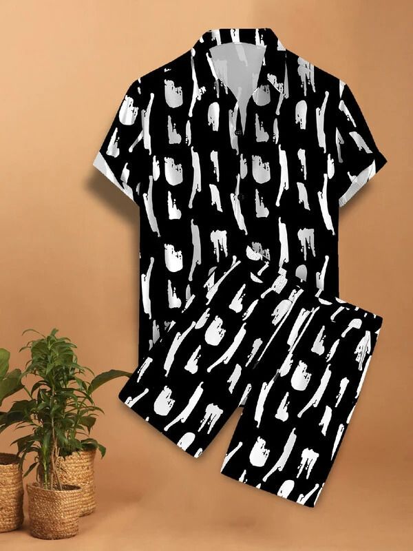 Shirt Regular Shorts Co-ords Set