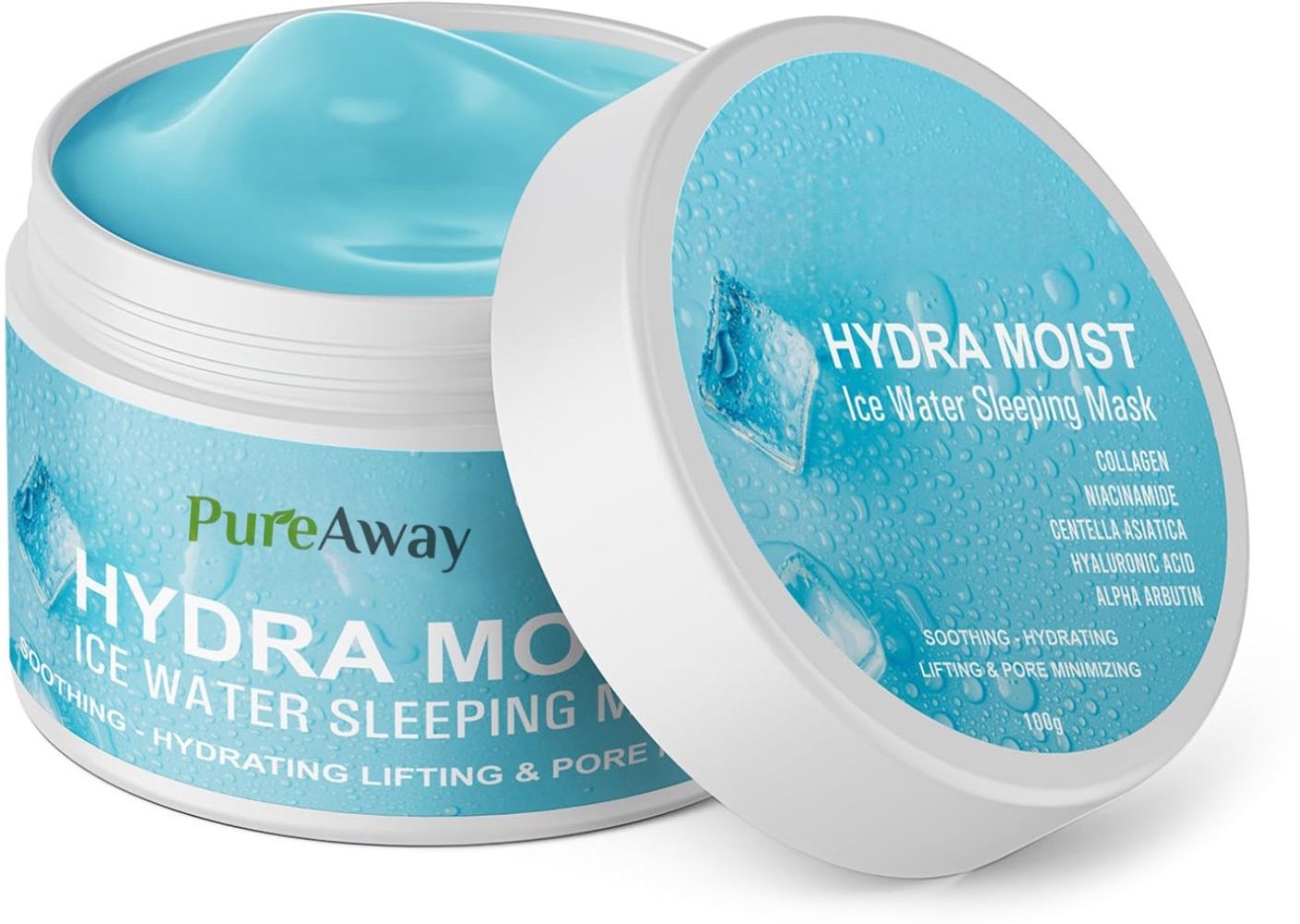 Hydra face mask gel Moist Ice Water Sleeping Mask Face Moisturizer pure organic Organic Nipple Cream