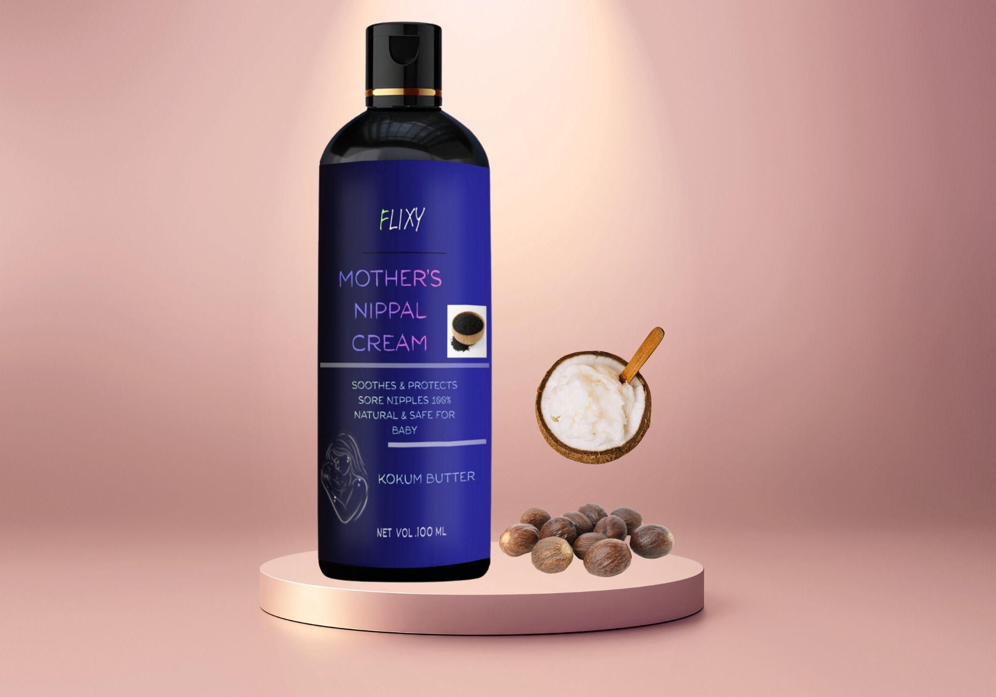 NIPPAL BRIGHTNING & SMOOTHNING CREAM | BABY MILKFEEDING EASY Organic Nipple Cream