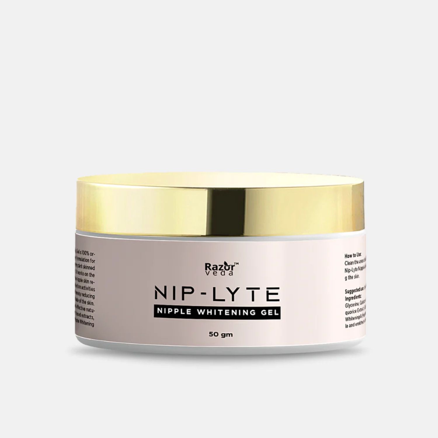 NIP-LYTE Nipple Whitening Gel Organic Nipple Cream