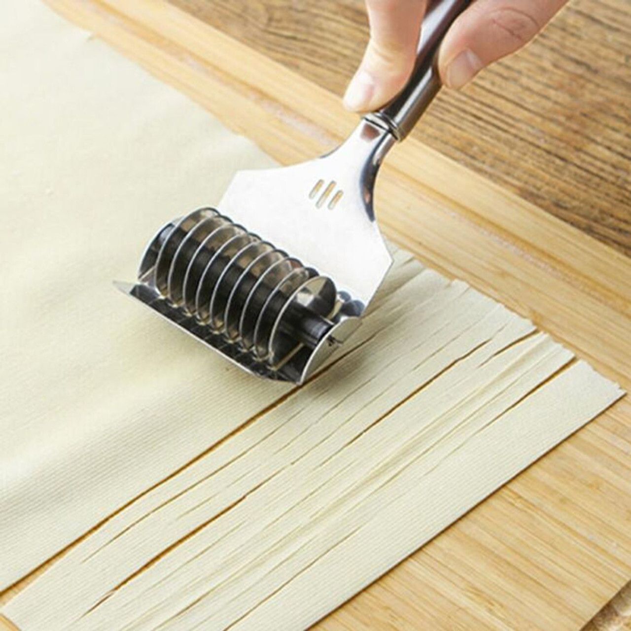 Stainless Steel Noodle Maker Roller Dough Cutter kitchen Tool Spaghetti Maker
