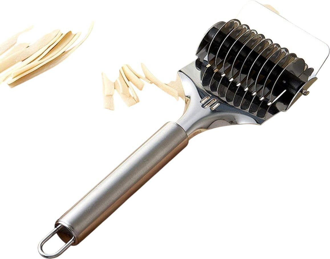 shetrvr Stainless Steel Pasta Maker Manual Noodle & Spaghetti Maker Pasta Maker-picture-48