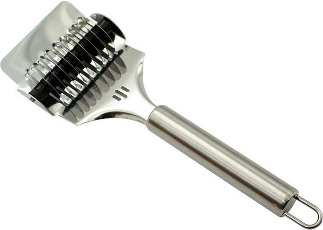 Stainless Steel Noodle Maker Roller & Tong Set Dough Cutter Pasta Tool Spaghetti and Pasta Maker-image-43