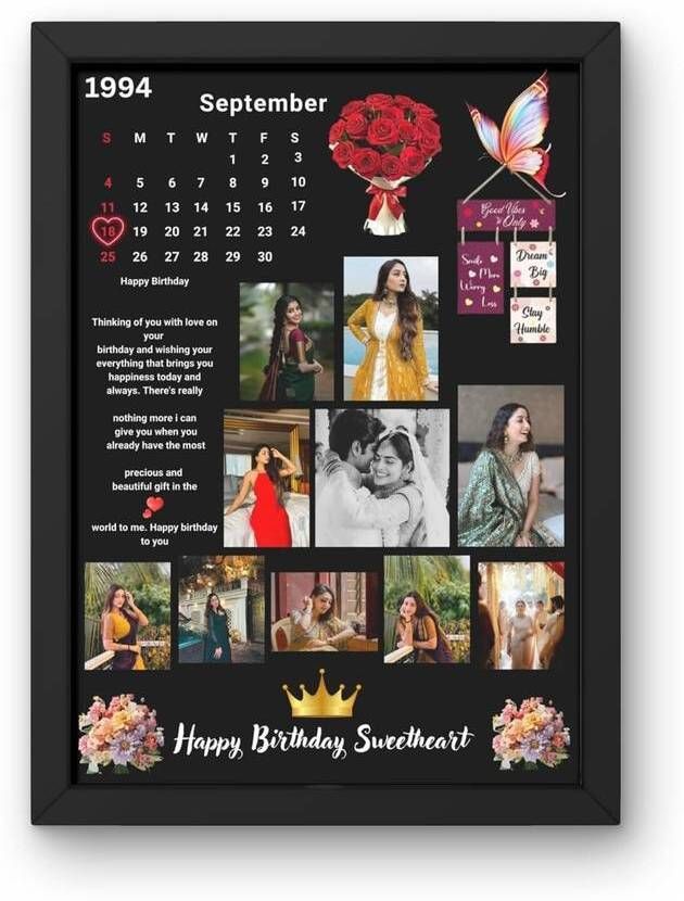 MDF Wall Photo Frame