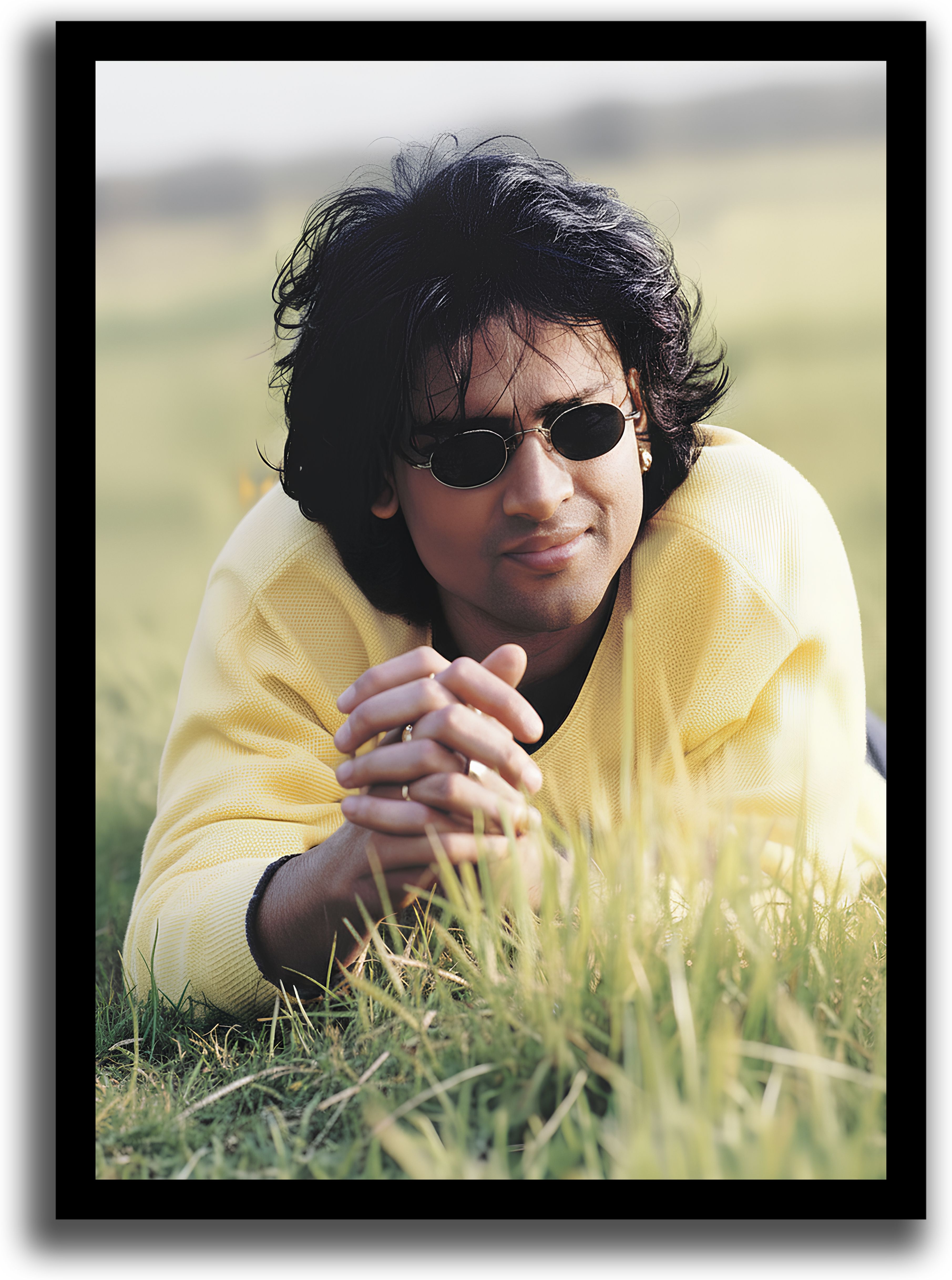 zubeen garg photo Acrylic Wall Photo Frame-picture-24