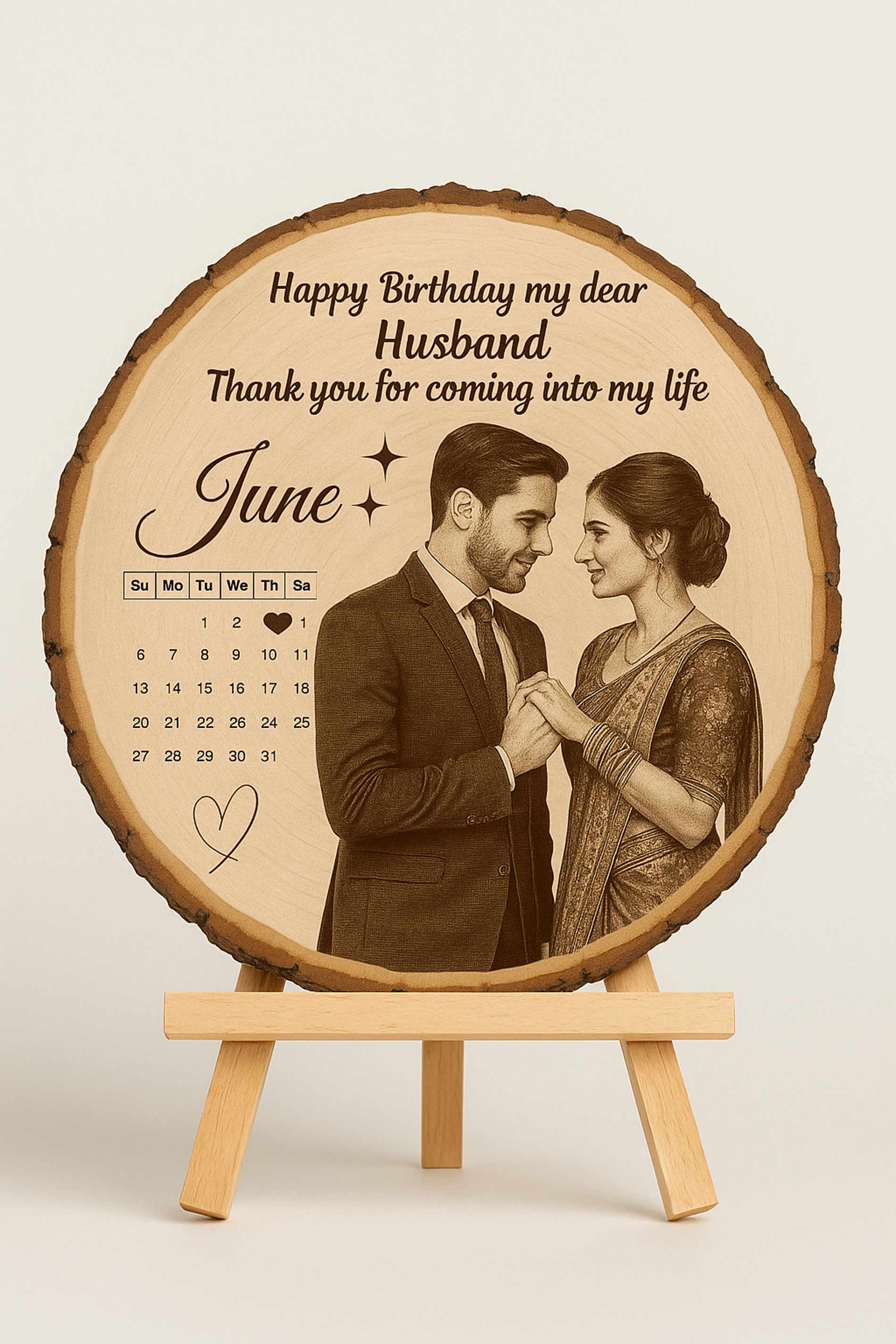Wood Table Photo Frame-image-22