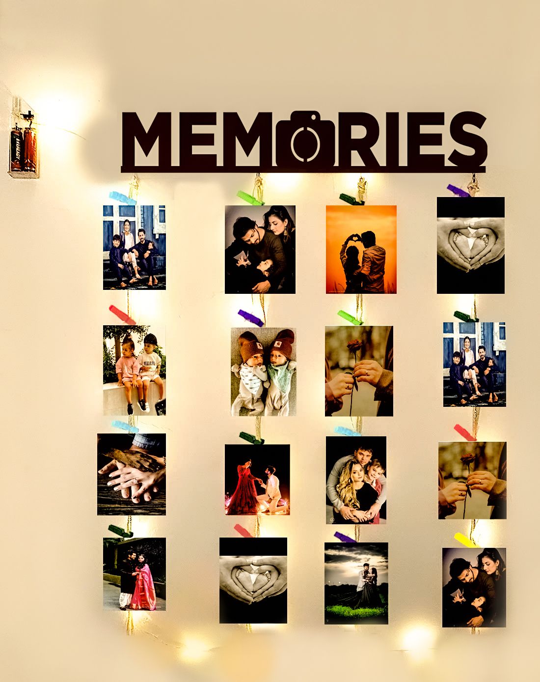 Wood Wall Photo Frame