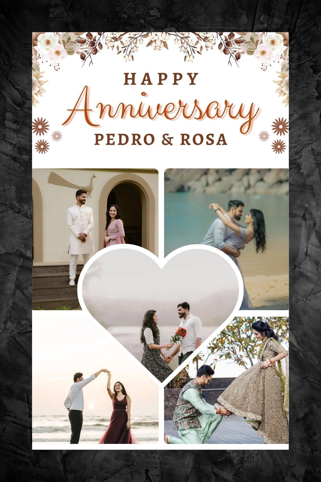 anniversary Wood Wall Photo Frame-picture-23