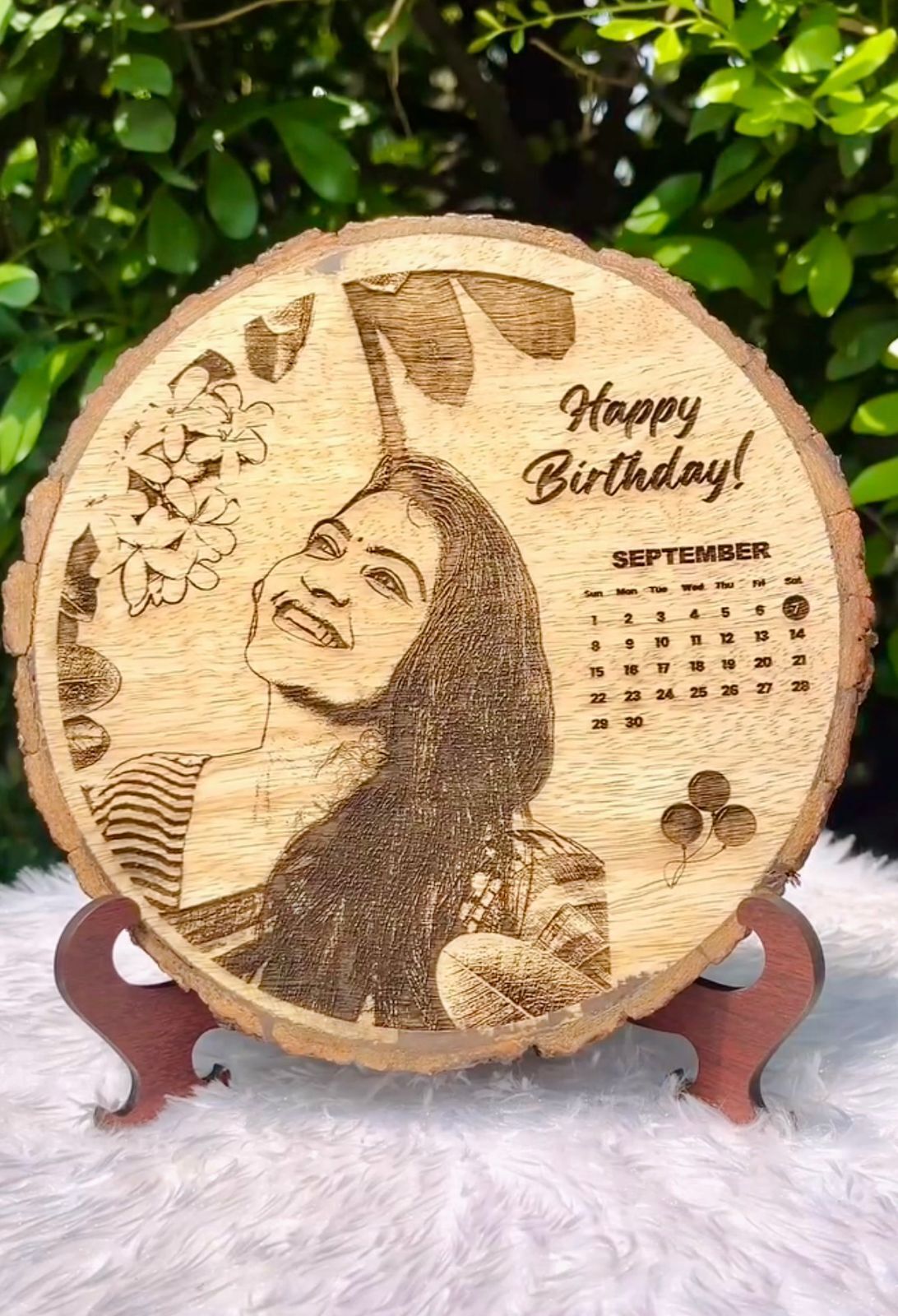 Wood Table Photo Frame-image-42
