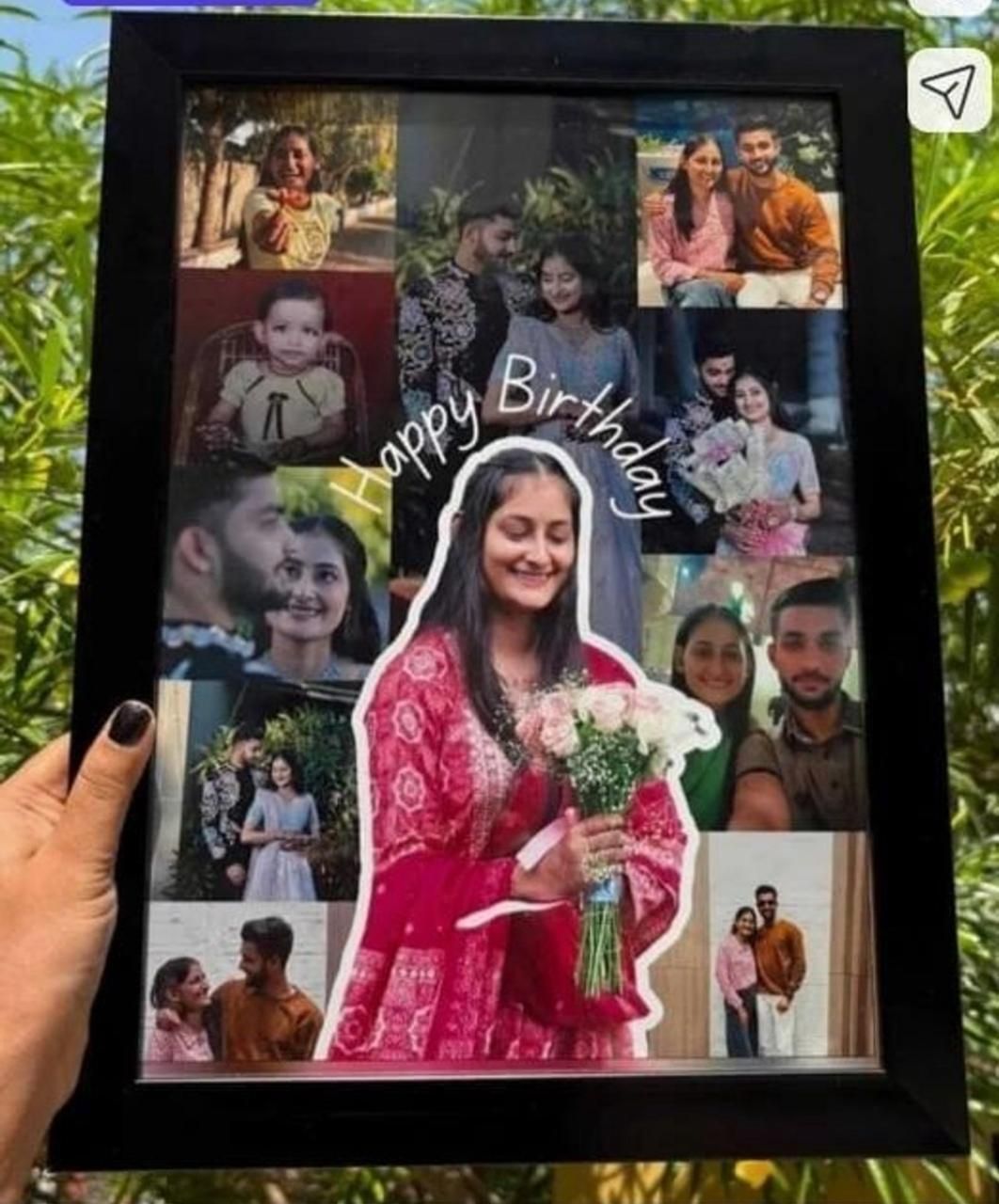 Wood Wall Photo Frame