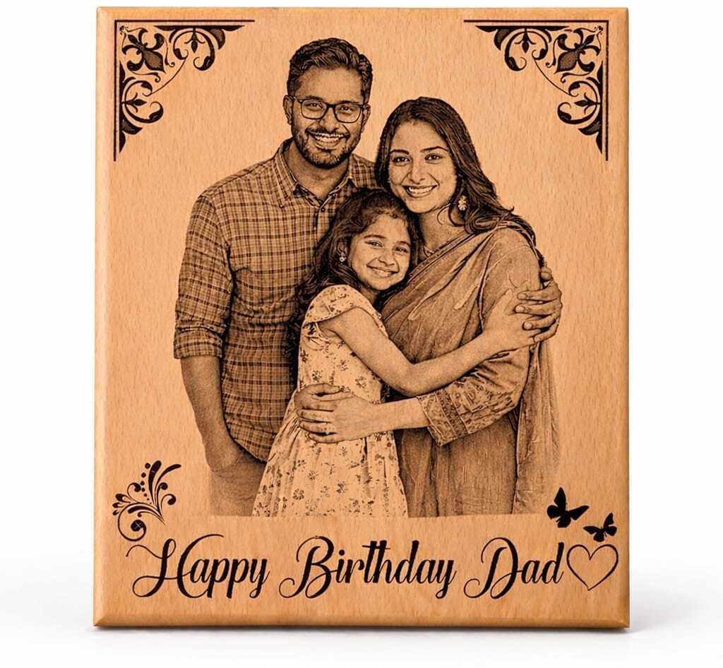 Wood Table Photo Frame-image-38
