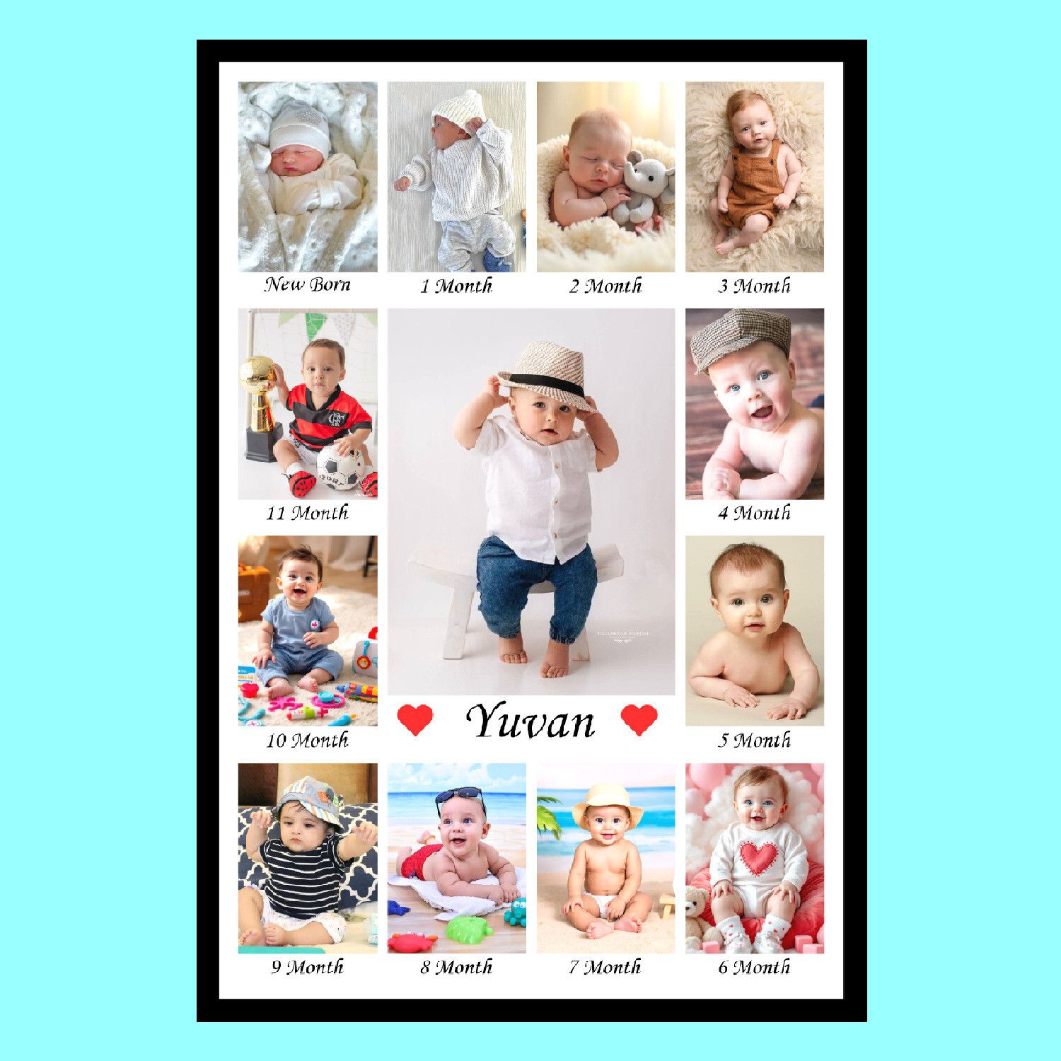 akansha gifting Wood Wall Photo Frame-picture-11