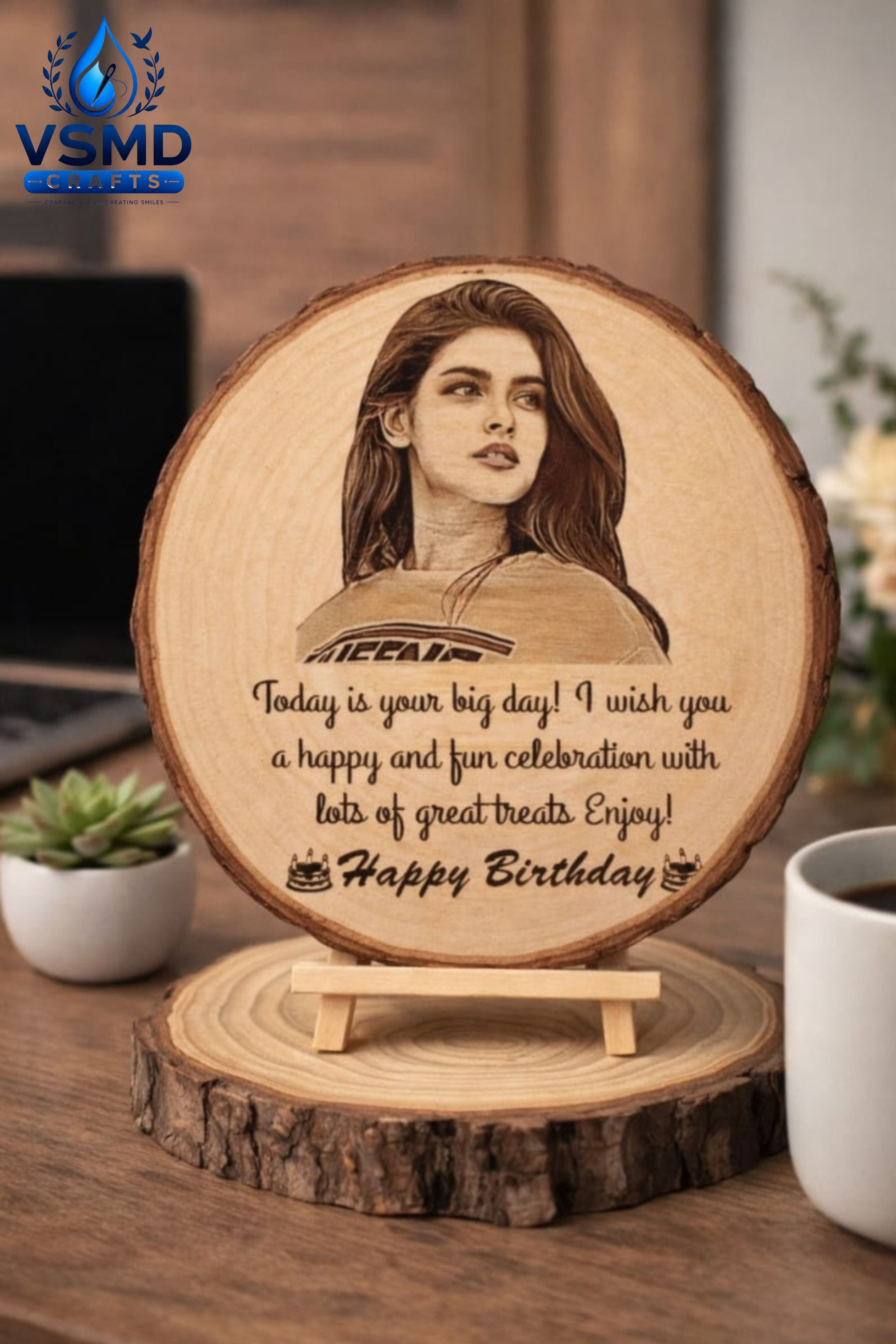 Wood Table Photo Frame-image-43