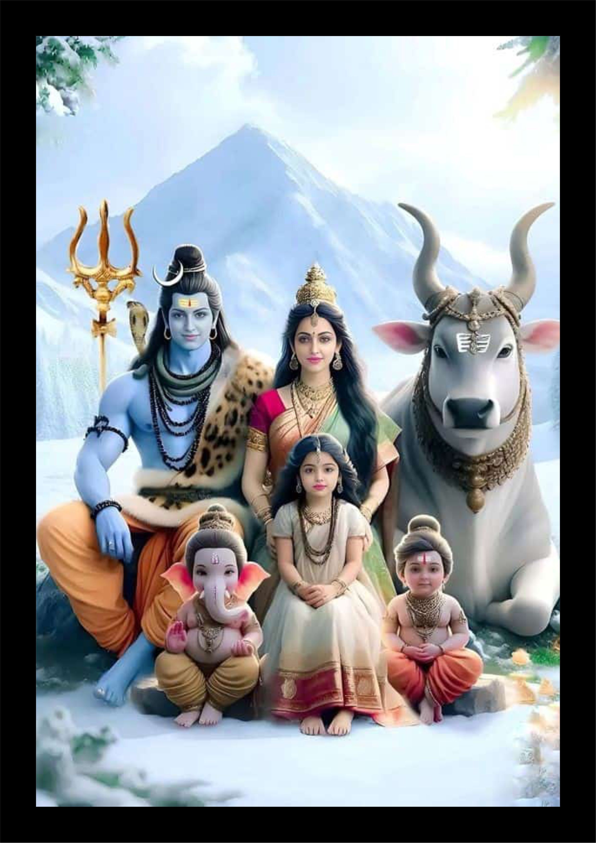 krishna Wood Wall Photo Frame-picture-17