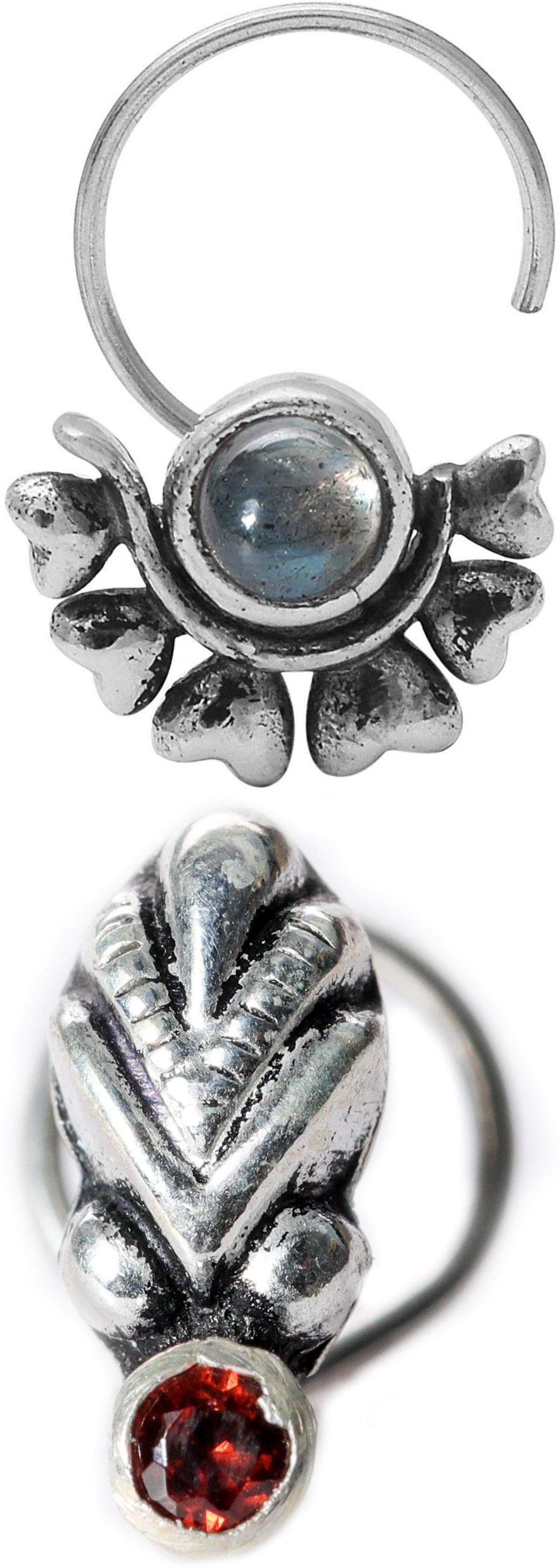 Sterling Silver Plated Sterling Silver Nose Ring-image-48