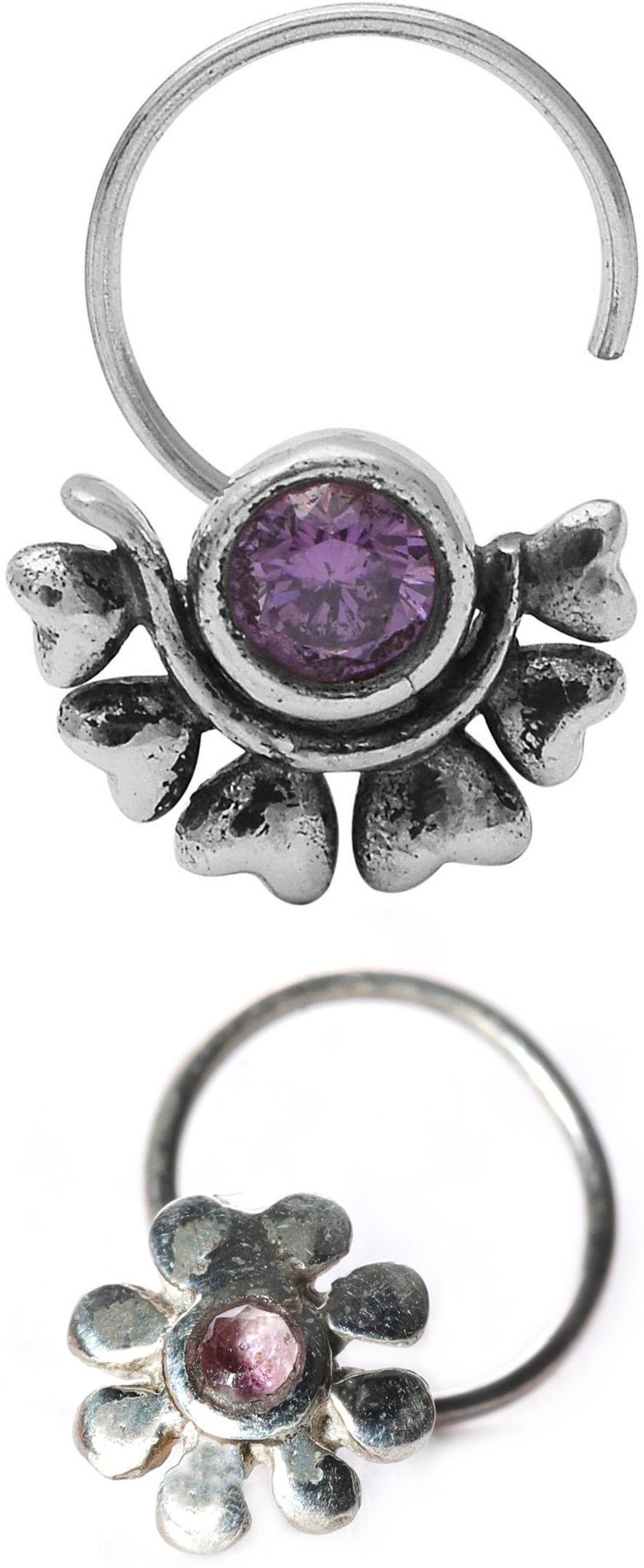jsag Sterling Silver Plated Sterling Silver Nose Ring-picture-47