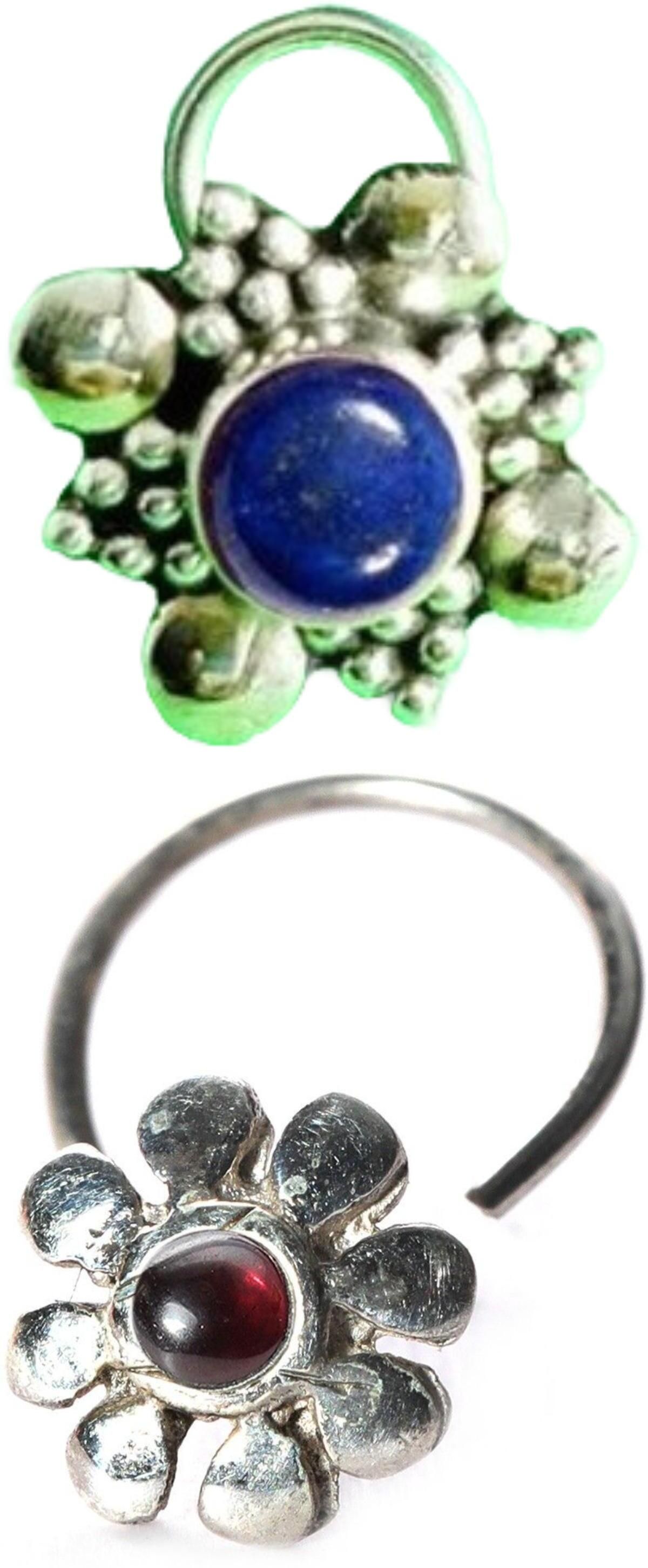 jsag Sterling Silver Plated Sterling Silver Nose Ring-picture-37