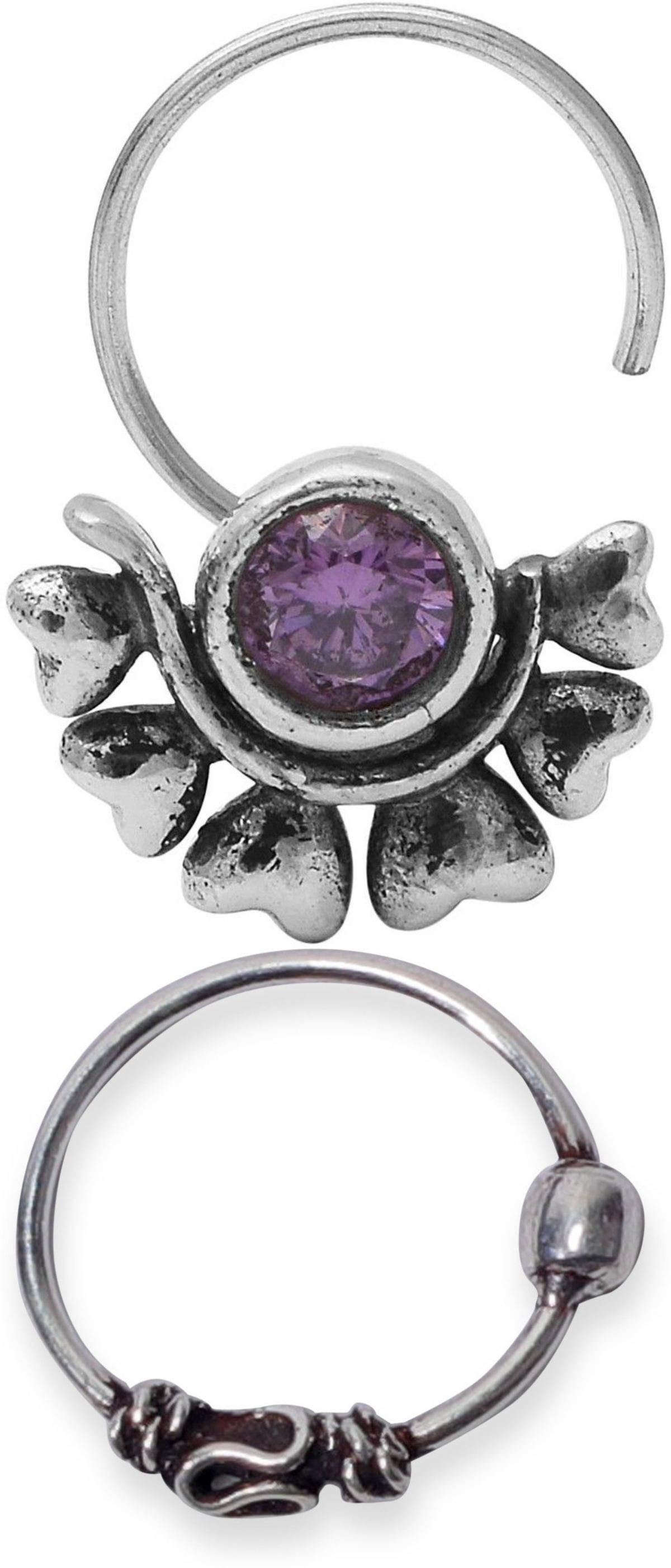 jsag Sterling Silver Plated Sterling Silver Nose Ring-picture-23