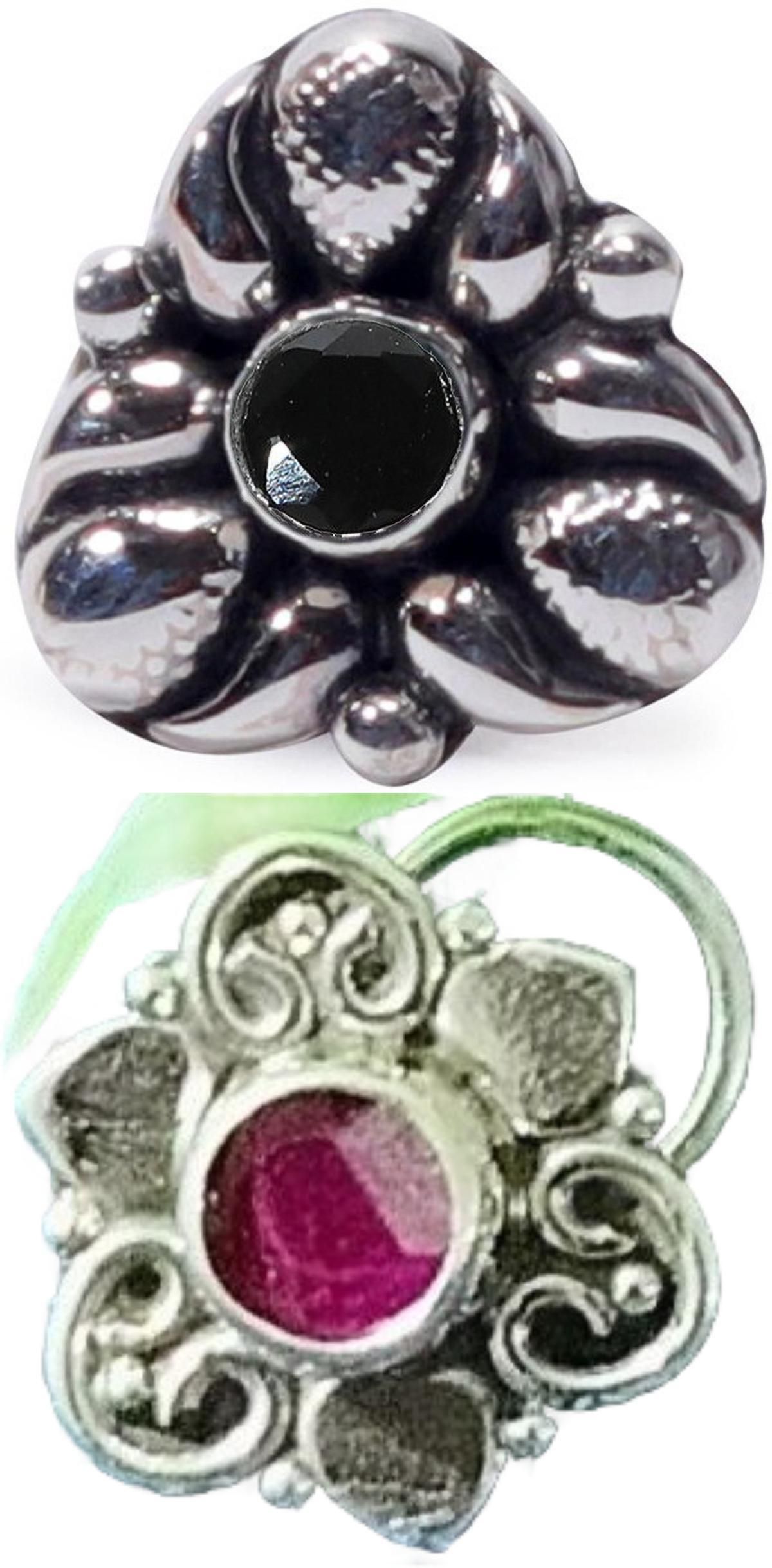 Sterling Silver Plated Sterling Silver Nose Ring-image-35