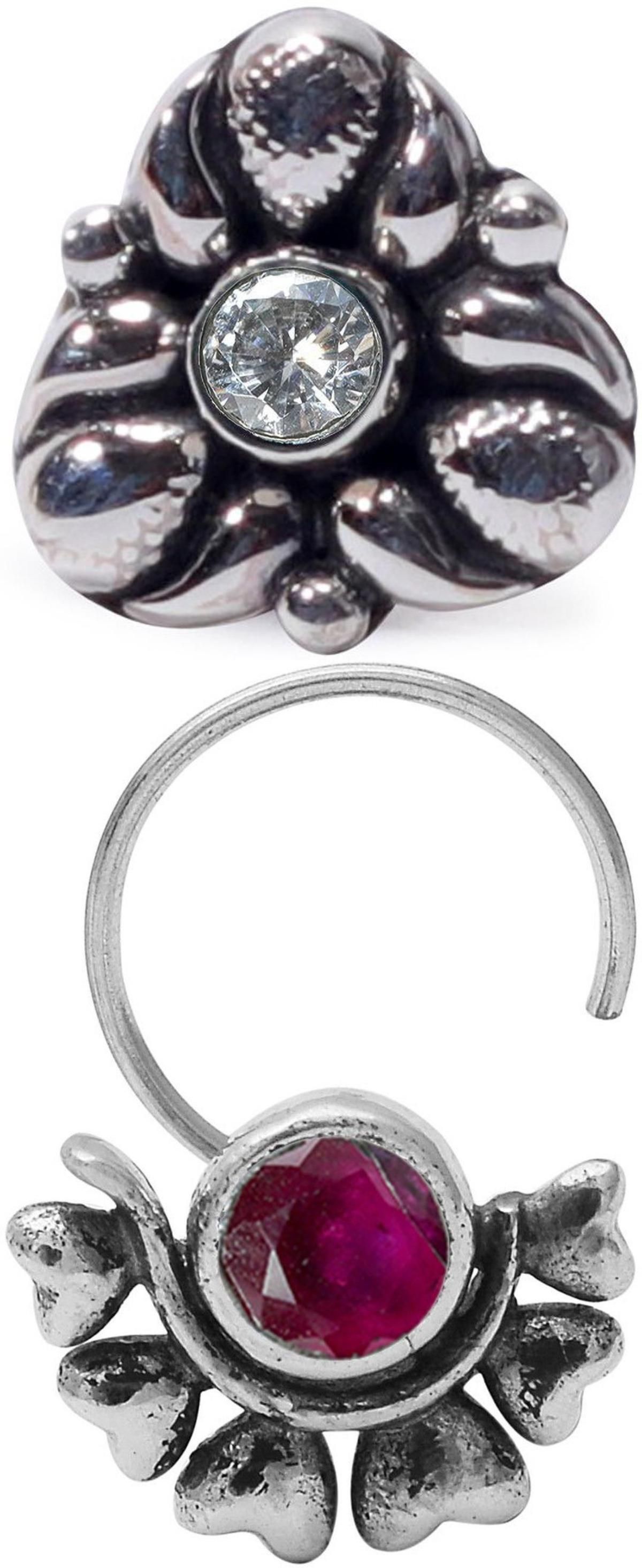jsag Sterling Silver Plated Sterling Silver Nose Ring-picture-15