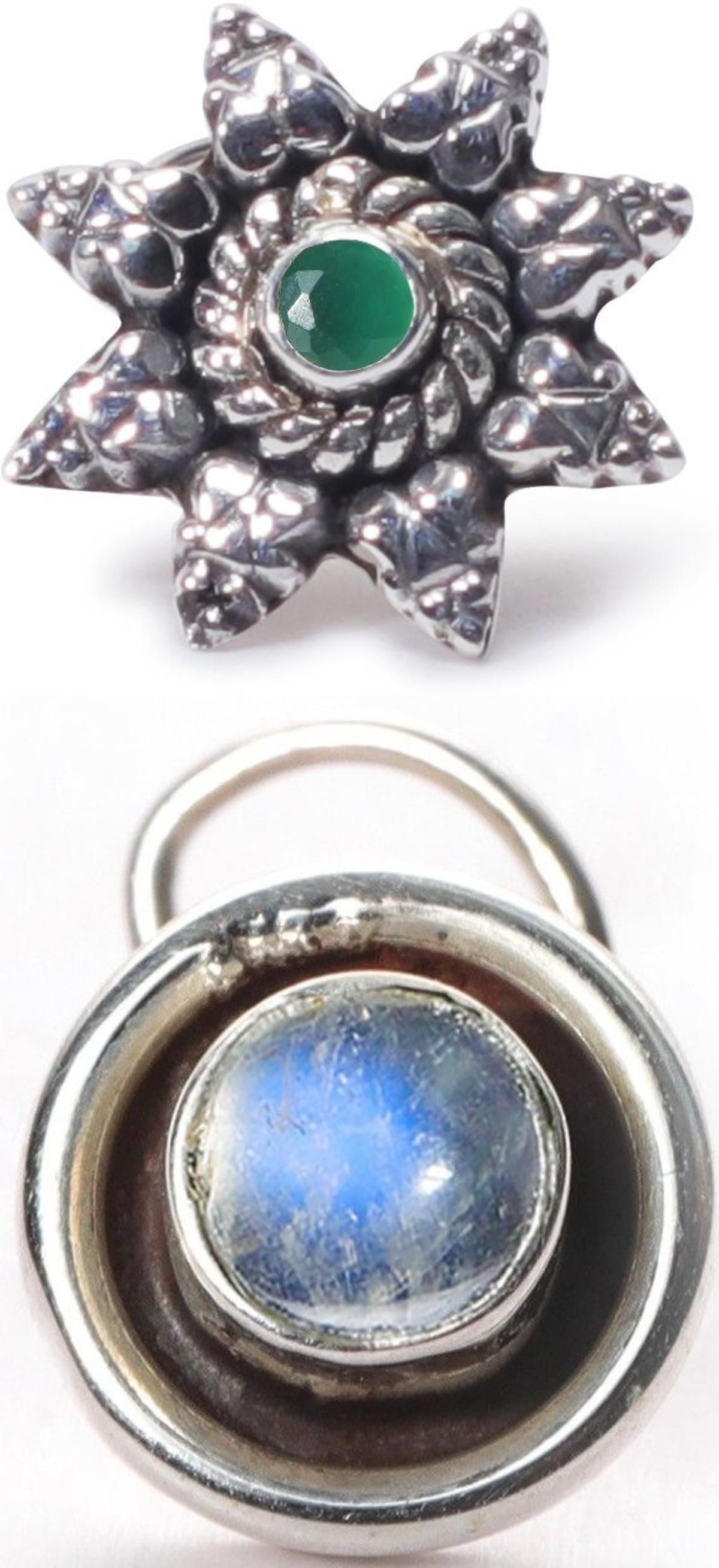 jsag Sterling Silver Plated Sterling Silver Nose Ring-picture-16