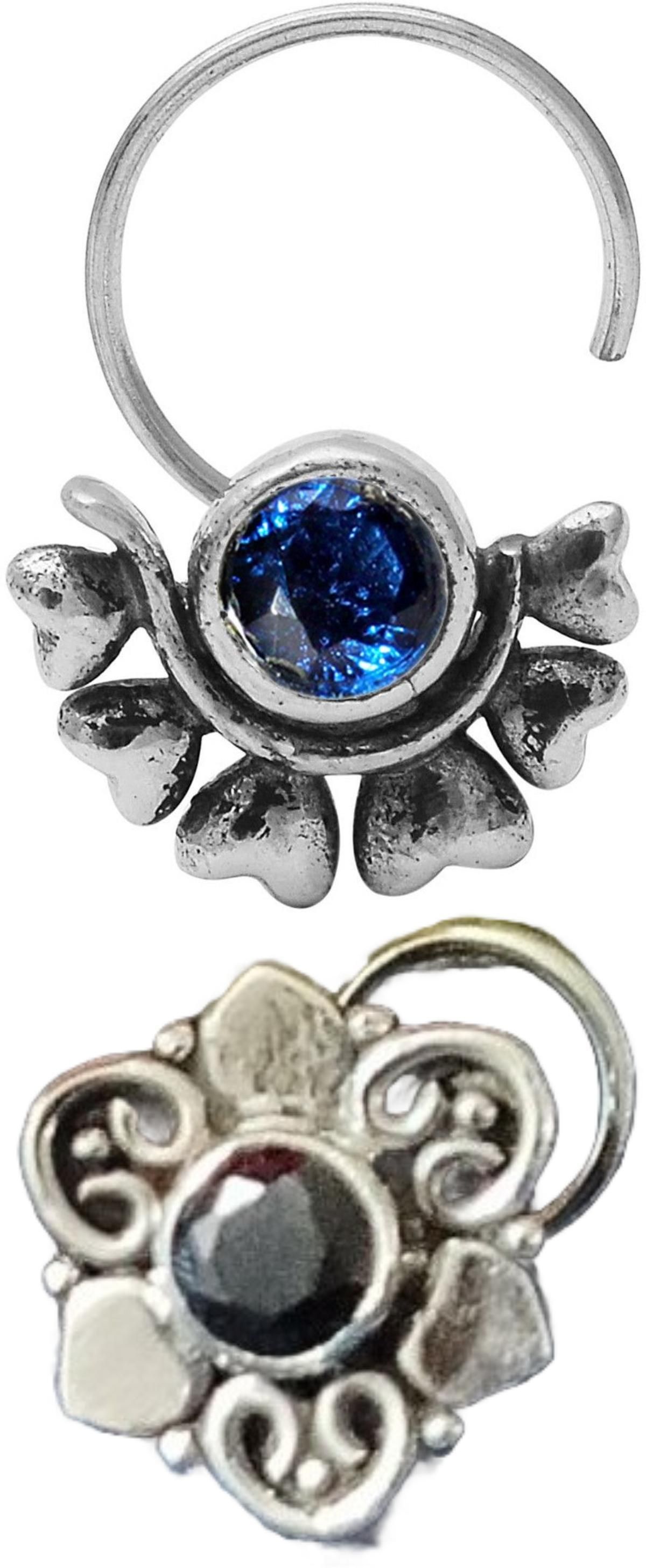 jsag Sterling Silver Plated Sterling Silver Nose Ring-picture-39