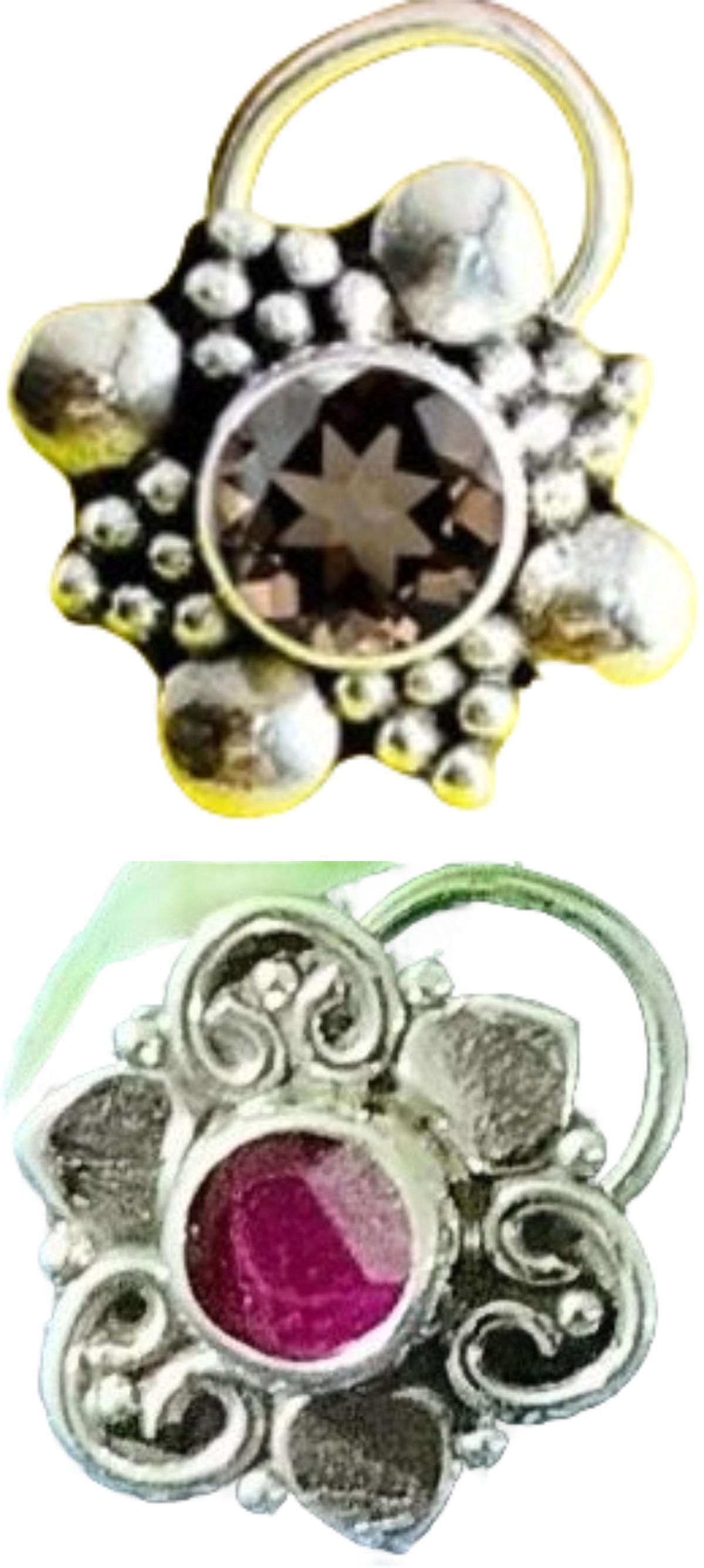 jsag Sterling Silver Plated Sterling Silver Nose Ring-picture-26