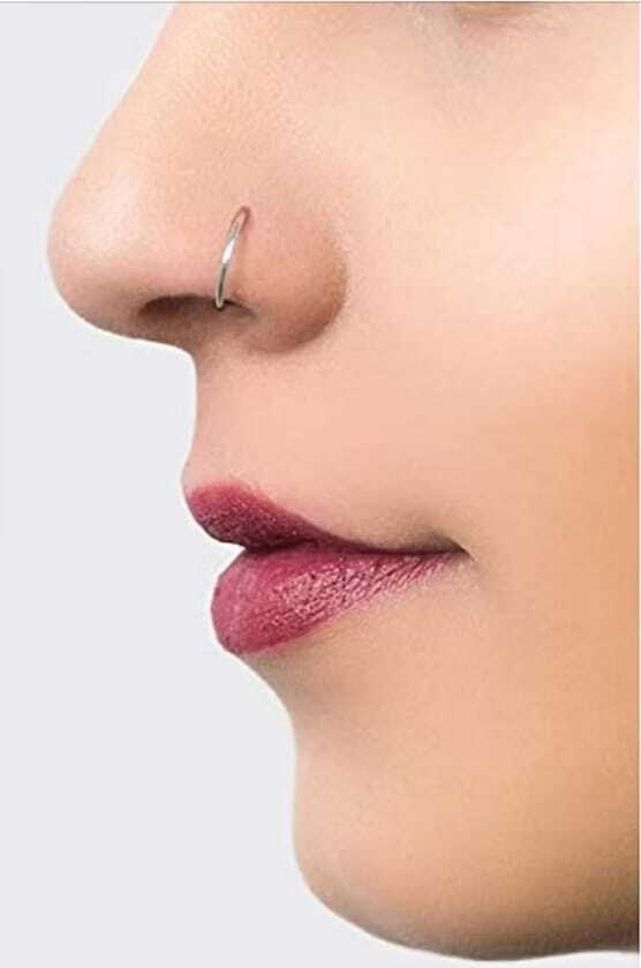 Sterling Silver Nose Ring Set-image-1