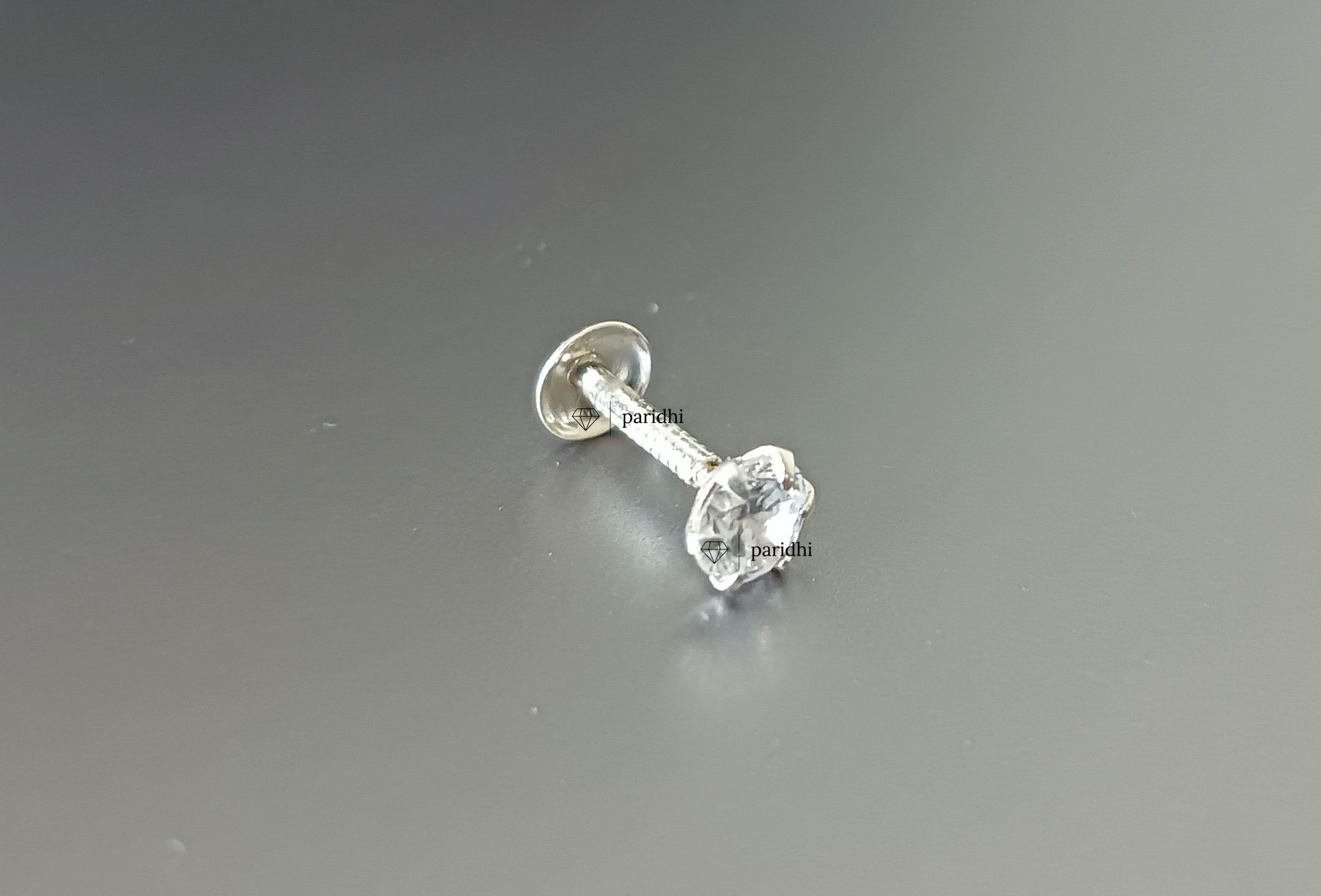 Paridhi Silver Plated Silver Nose Stud Set-image-22