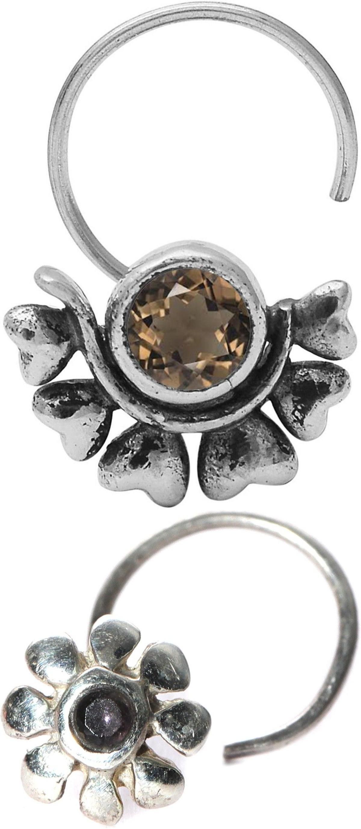 jsag Sterling Silver Plated Sterling Silver Nose Ring-picture-11