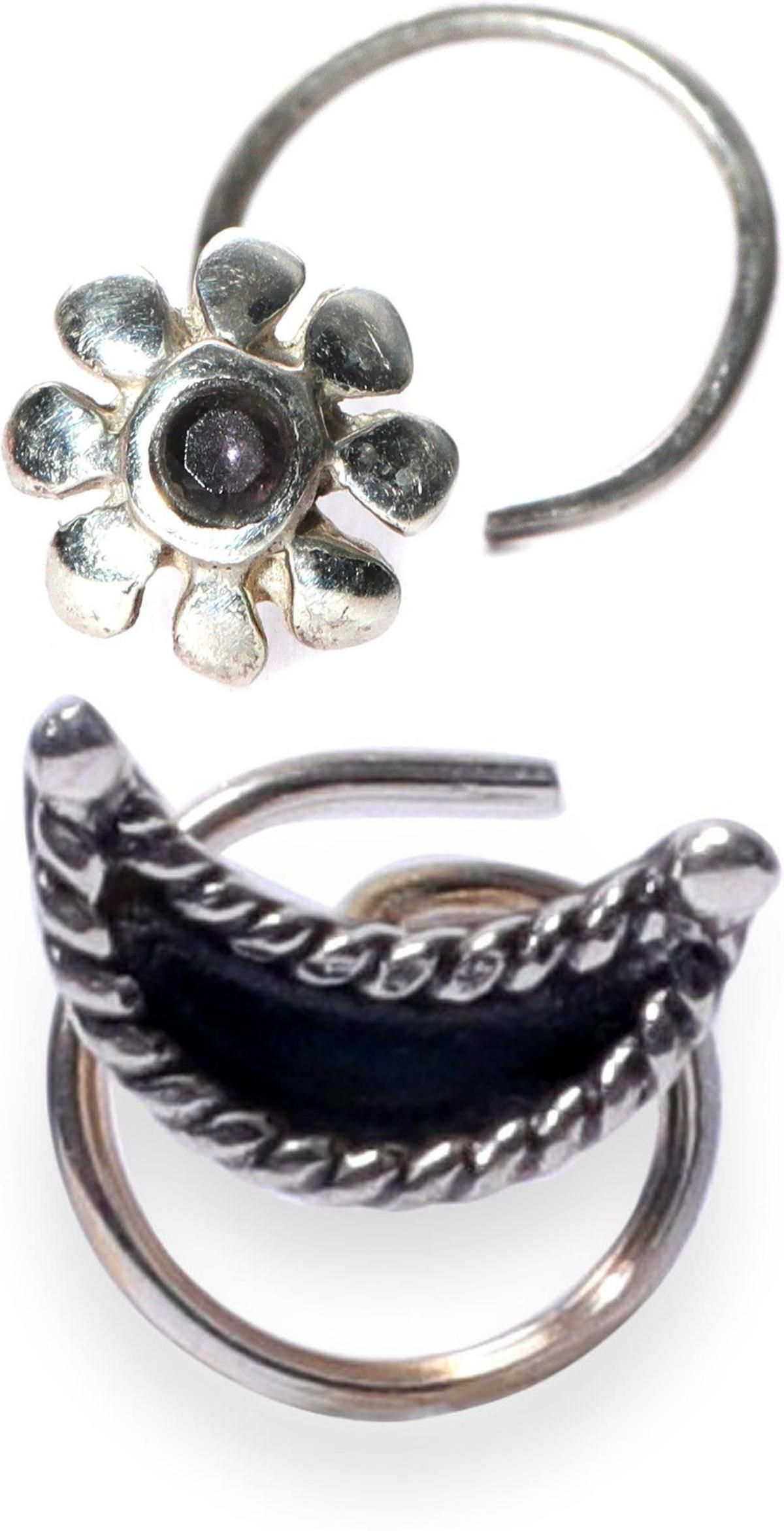 Sterling Silver Plated Sterling Silver Nose Ring-image-24
