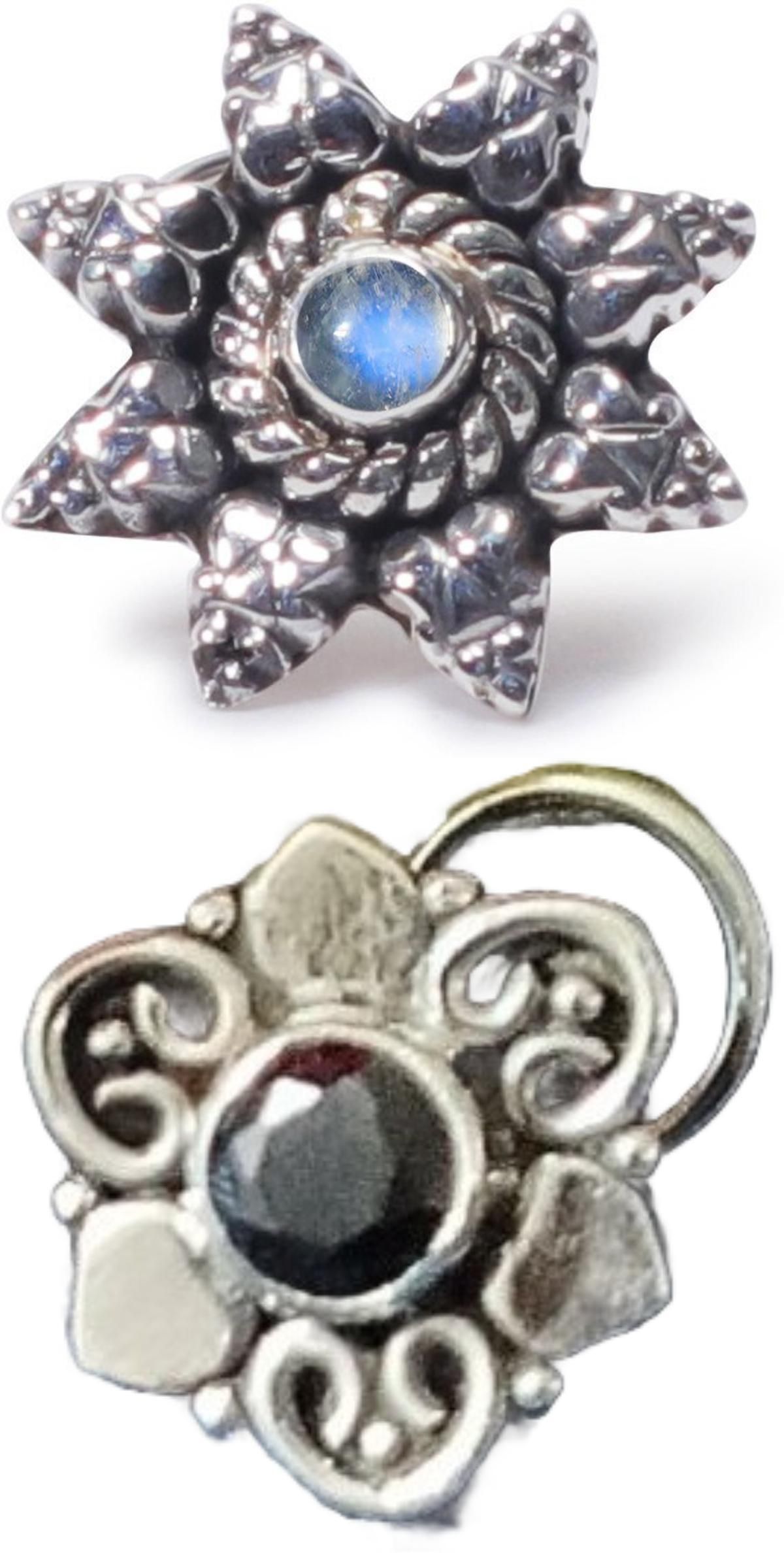 jsag Sterling Silver Plated Sterling Silver Nose Ring-picture-10