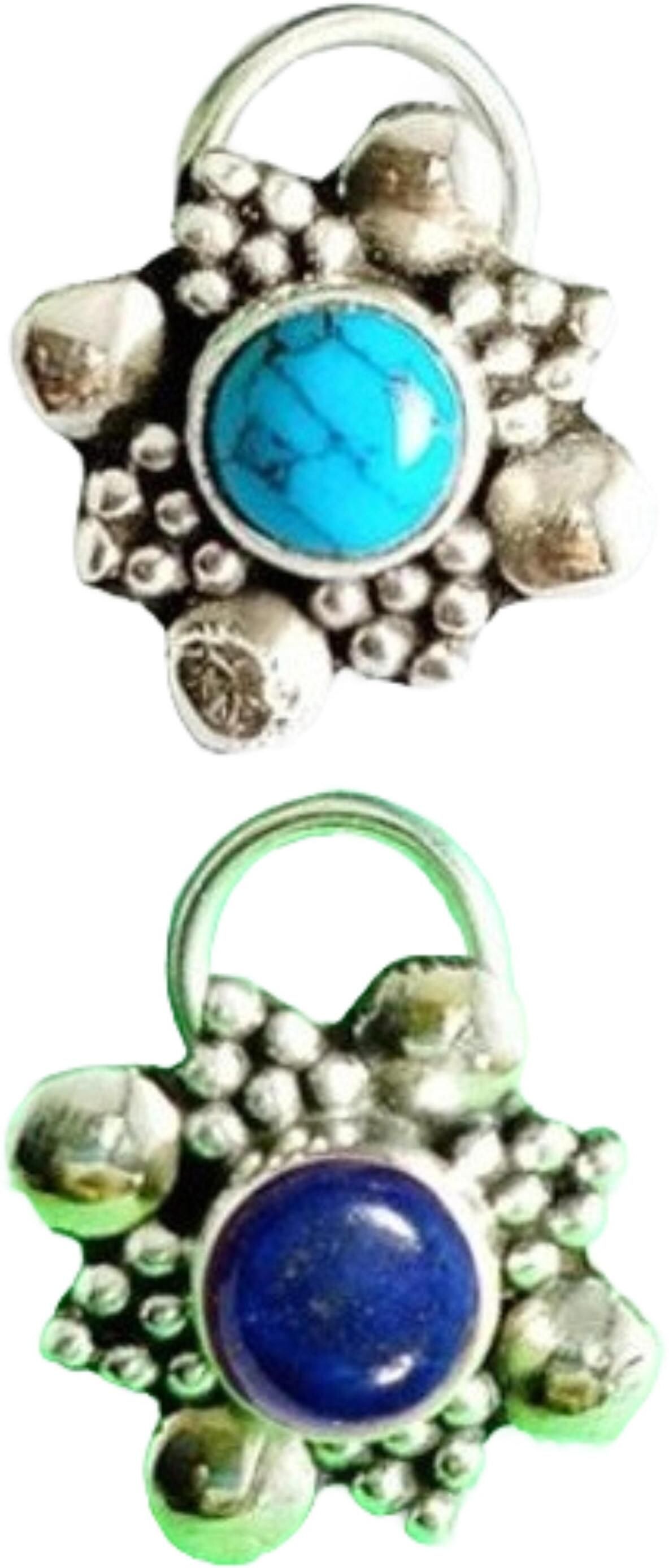 jsag Sterling Silver Plated Sterling Silver Nose Ring-picture-6
