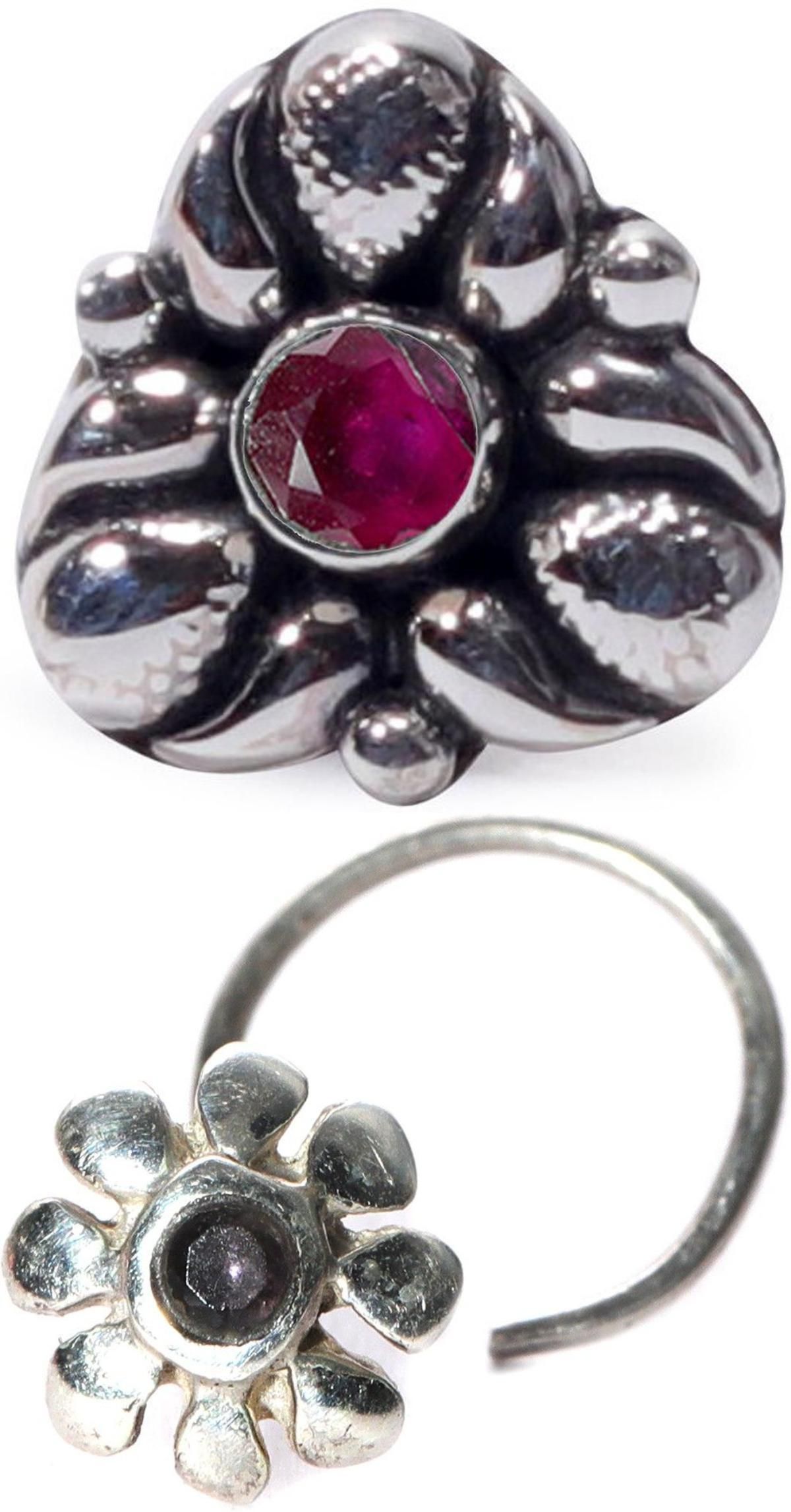 Sterling Silver Plated Sterling Silver Nose Ring-image-36