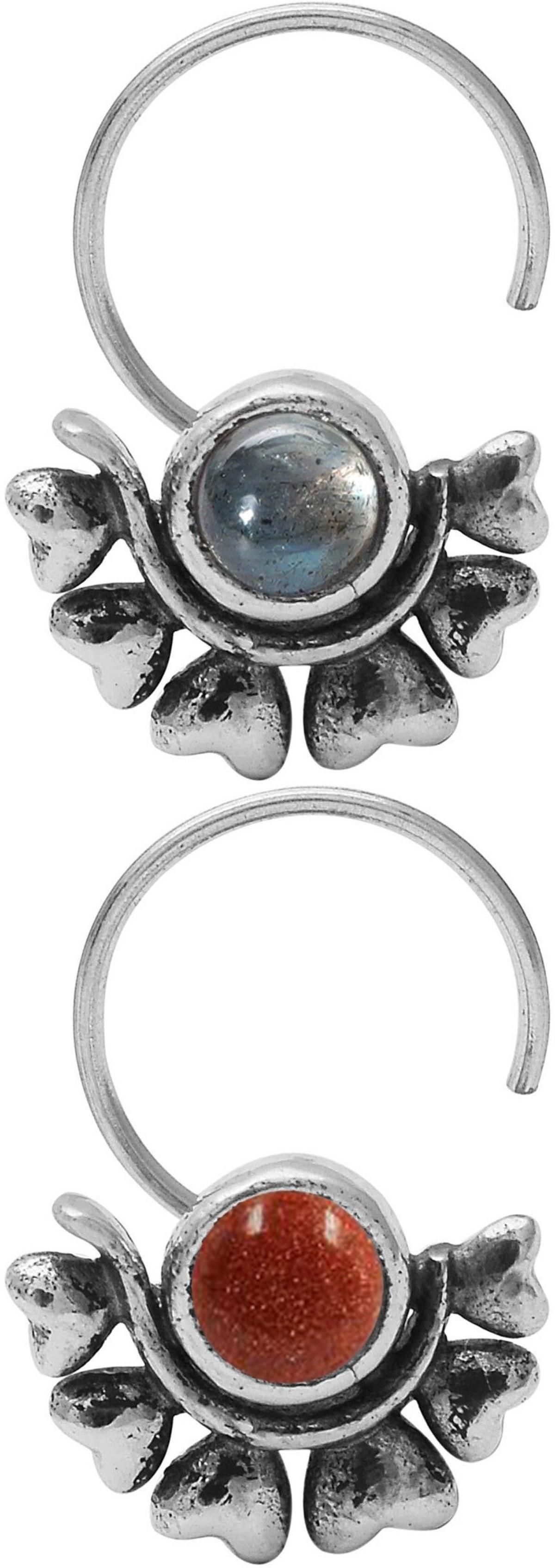Sterling Silver Plated Sterling Silver Nose Ring-image-25