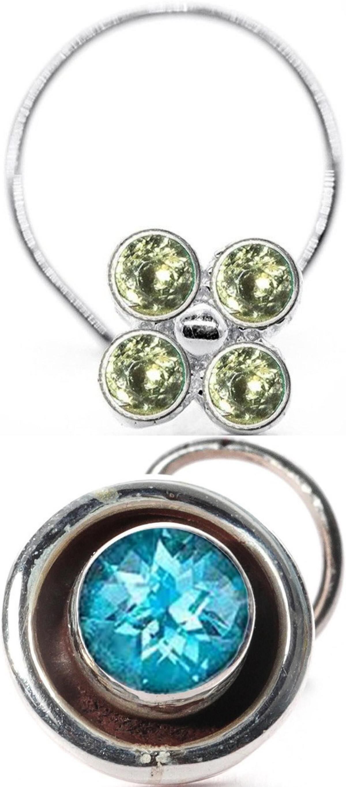 Sterling Silver Plated Sterling Silver Nose Ring-image-28