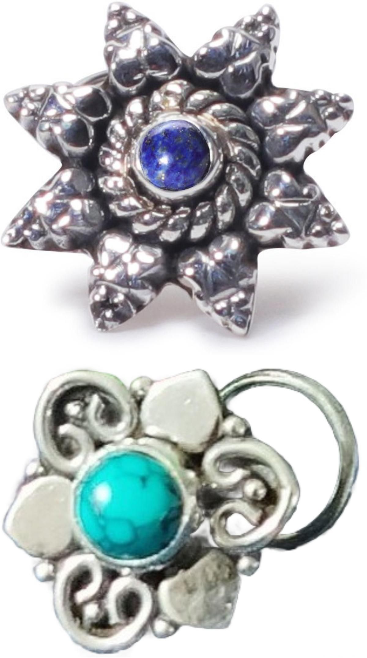 jsag Sterling Silver Plated Sterling Silver Nose Ring-picture-14