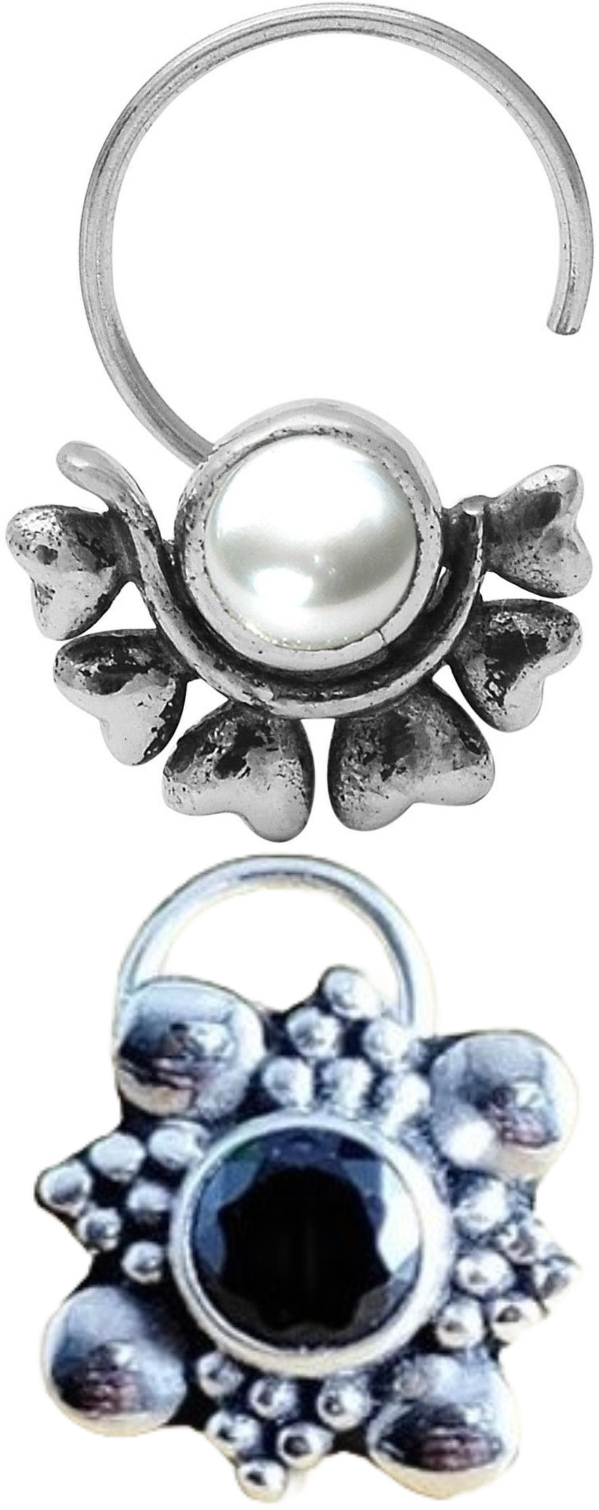 jsag Sterling Silver Plated Sterling Silver Nose Ring-picture-18