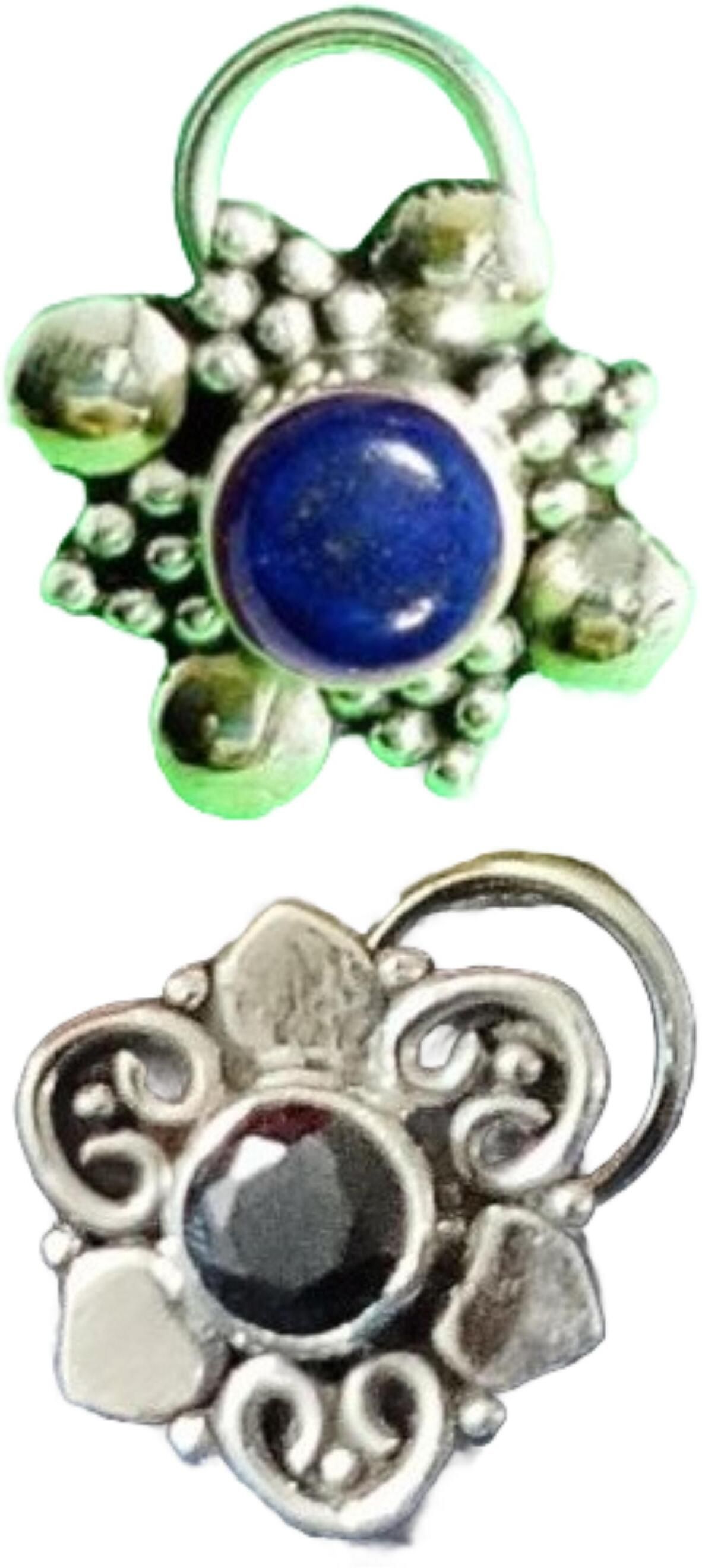 Sterling Silver Plated Sterling Silver Nose Ring-image-11