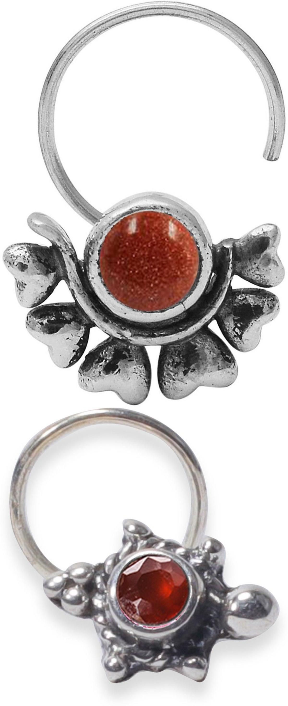 jsag Sterling Silver Plated Sterling Silver Nose Ring-picture-20