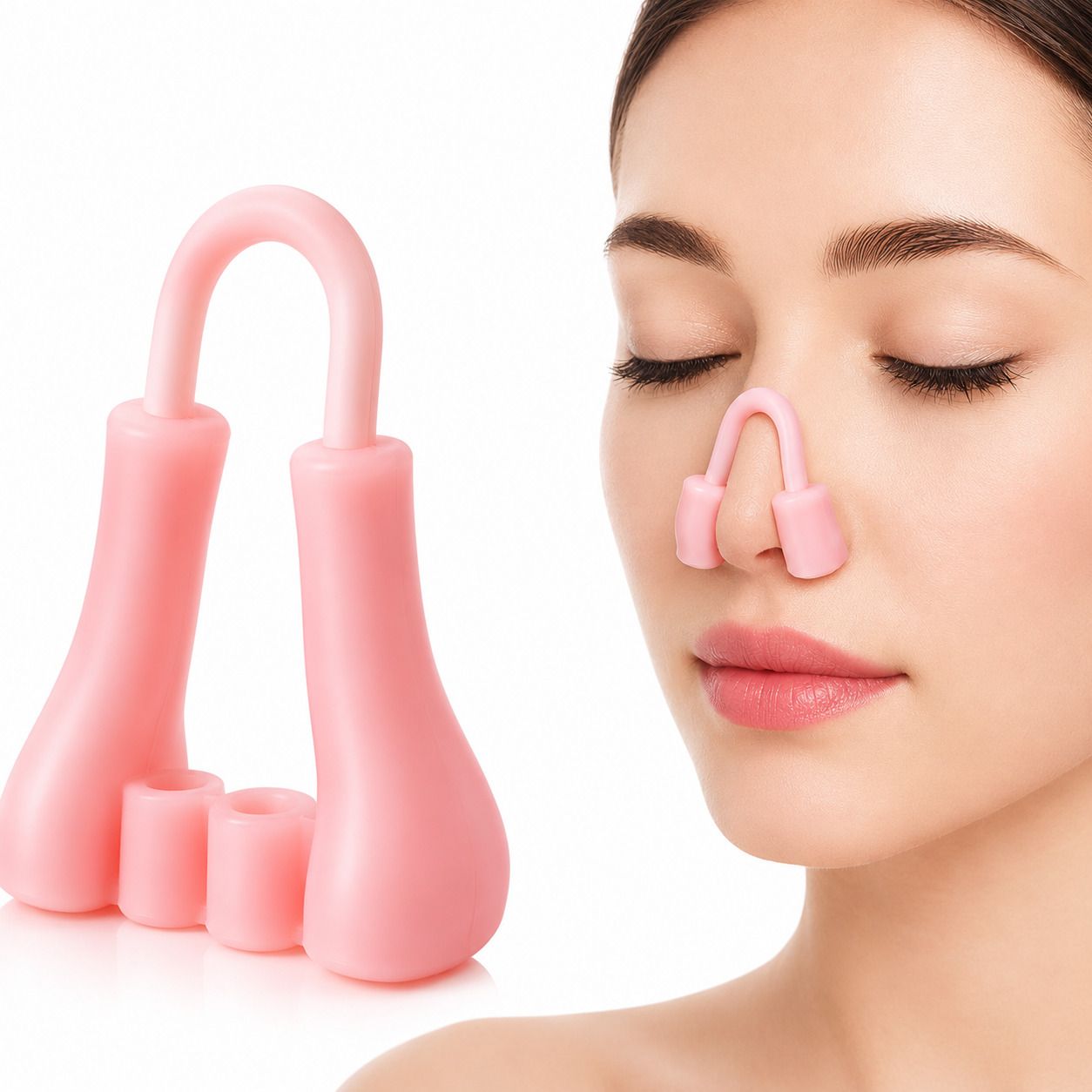 metreno Nose Shaper Clip Silicone Nose Lifting Trainer for Women & Men Nose Shaper-picture-19