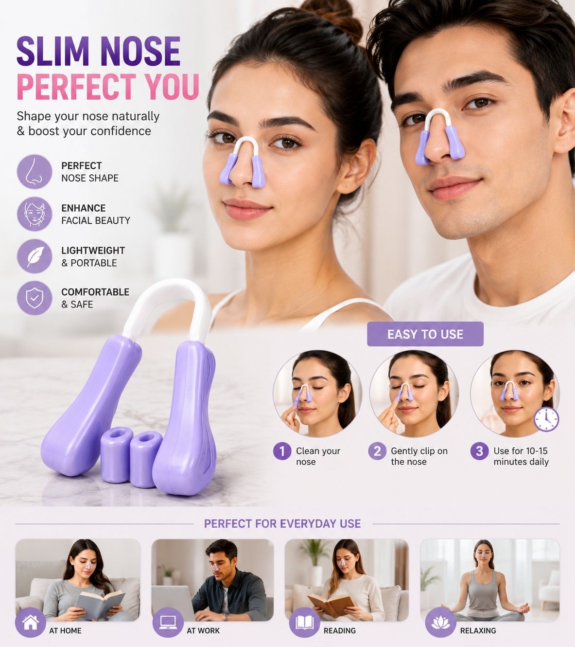 towino Silicone Nose Shaper Clip Nose Lifter Nose Shaper-picture-36