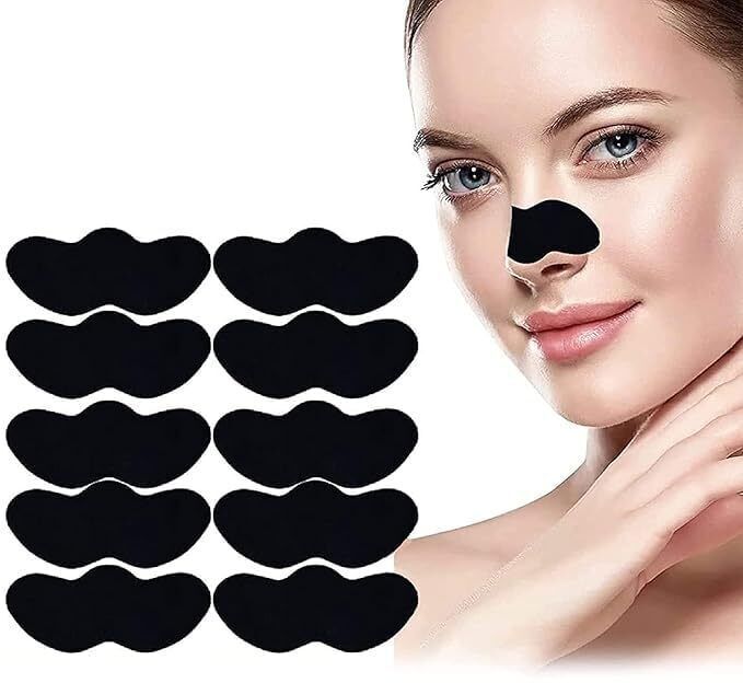 Blackhead Remover Nose Strips | Charcoal Nose Strips Combo (10 g) Nose Shaper