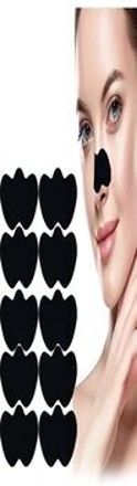 10 pc nose strips blackhead remover & pore cleanser skincare cleansing charcoal Nose Shaper-image-33