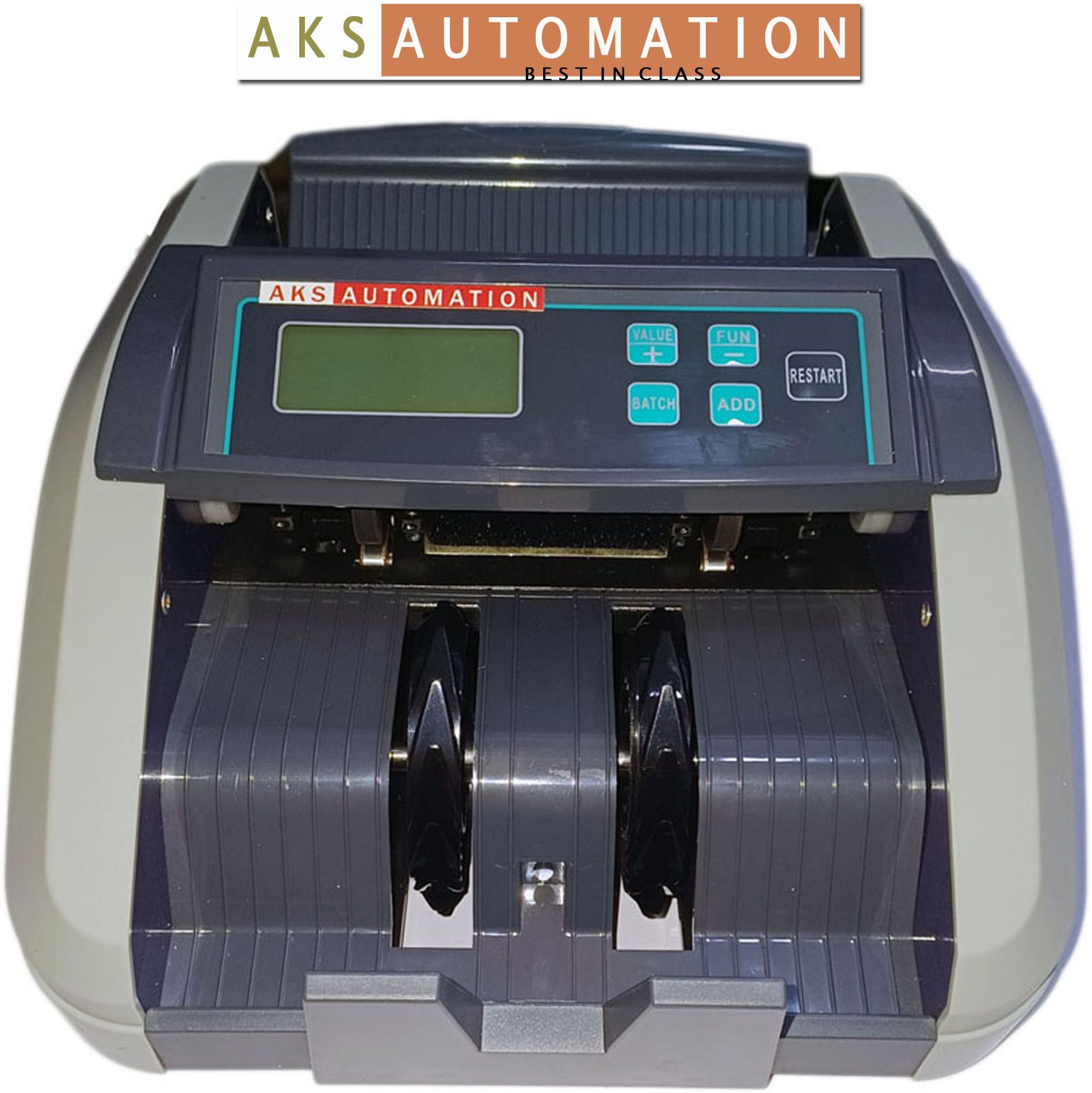 AKS AUTOMATION BILLY 2500 LCD Cash Counter Cum Counterfeit Detector UV, MG, IR & MT Note Counting Machine-picture-27