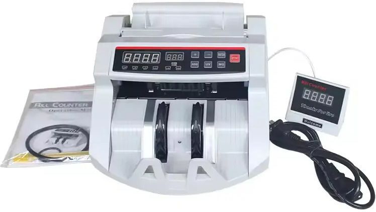 Drop2Kart Bank-Grade CashCounter with UV/ FakeNote Scanning, Counts All Indian Currency Note Counting Machine-image-10