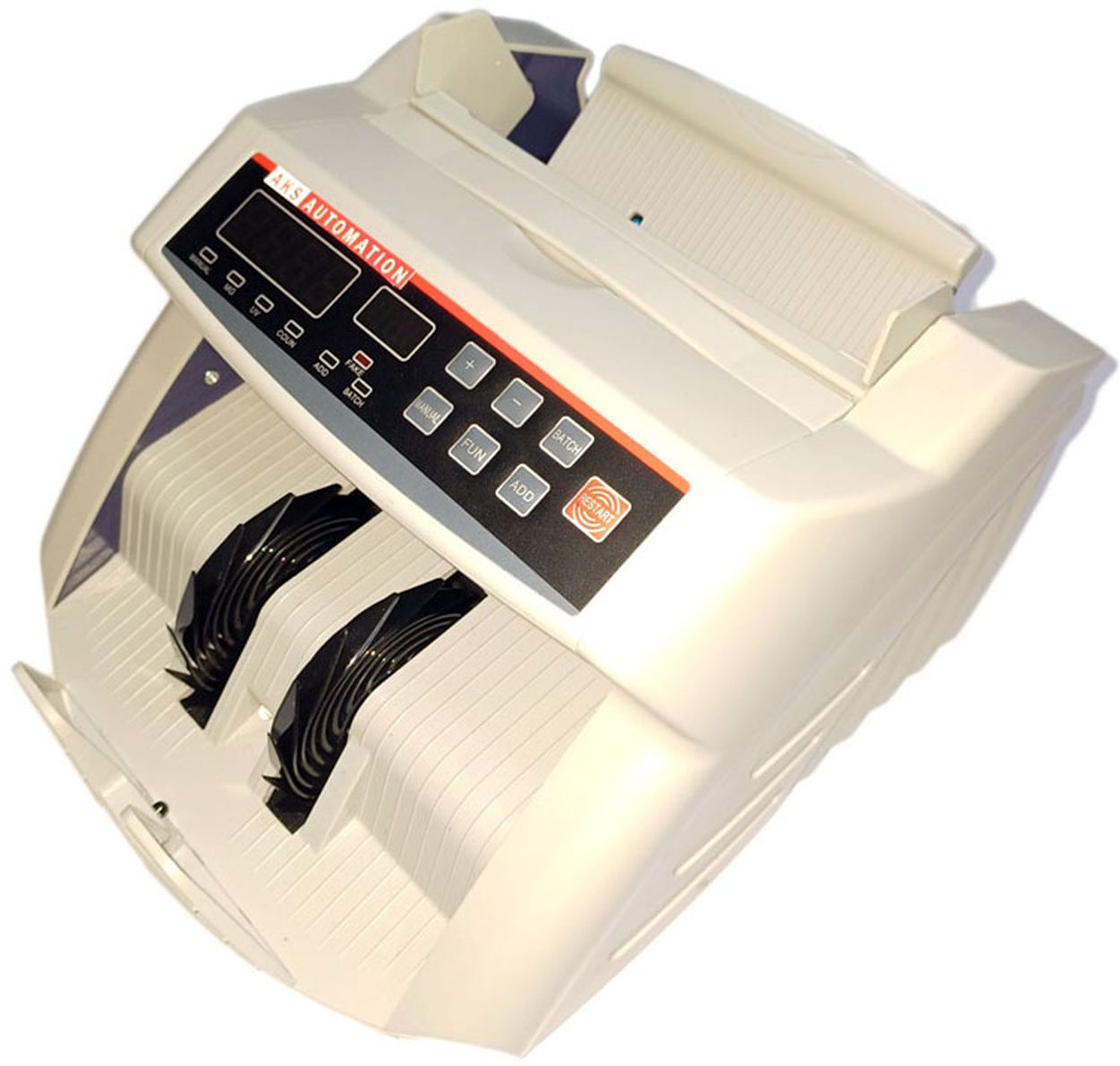 AKS AUTOMATION B 08 VC 2108 UV, MG Note Counting Machine with Fake Note Detection Note Counting Machine-image-4